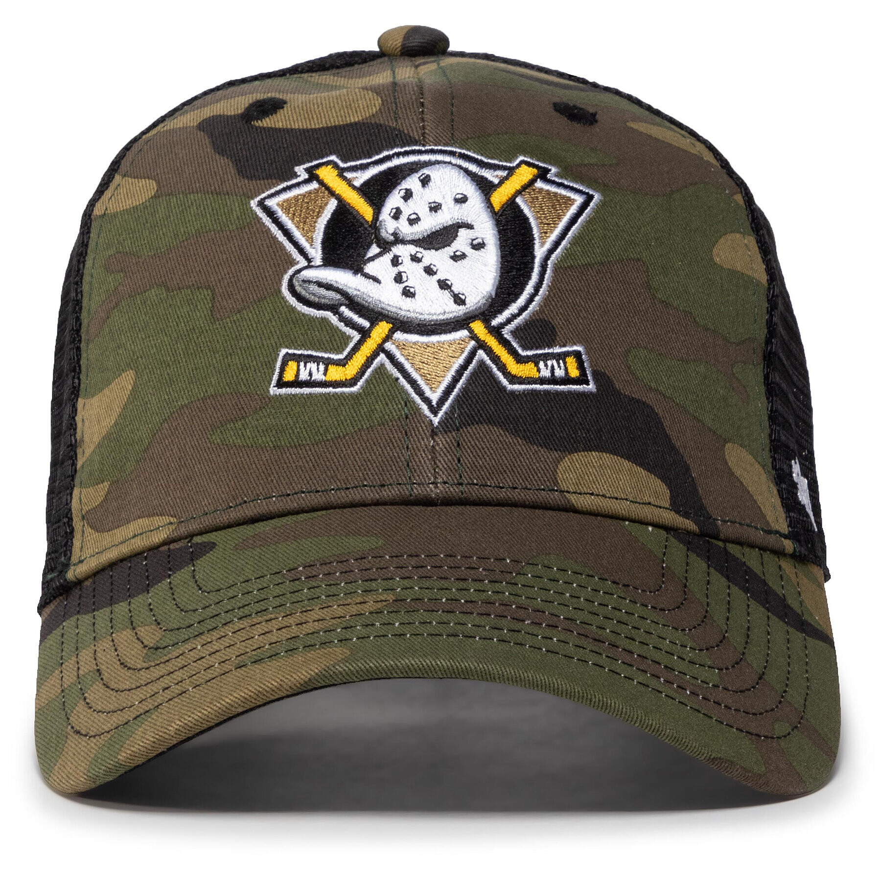 47 Brand Șapcă Nhl Anaheim Ducks Camo Branson '47 Mvp H-CBRAN25GWP-CMA Verde - Pled.ro