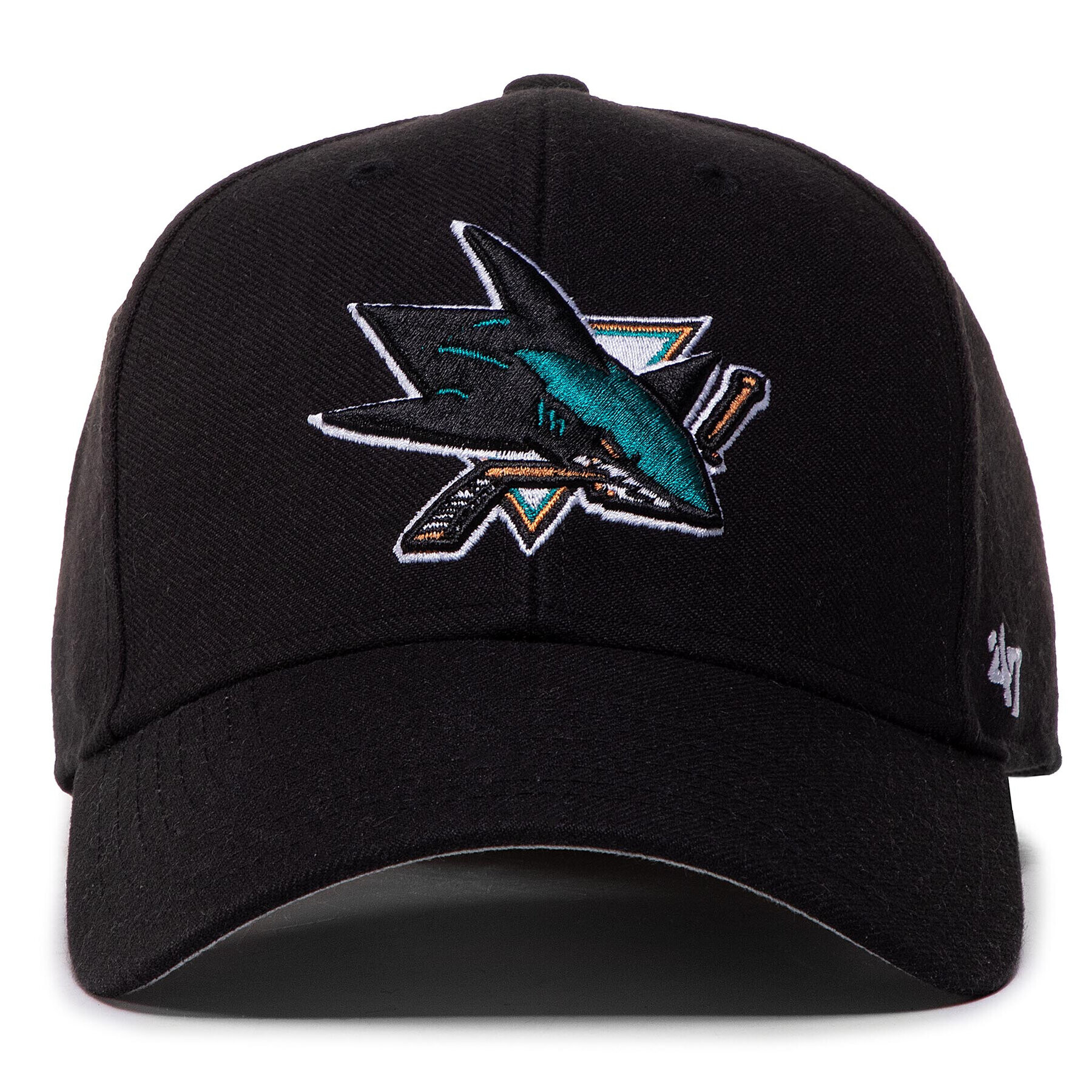 47 Brand Șapcă Nhl San Jose Sharks '47 Mvp H-MVP22WBV-BK Negru - Pled.ro