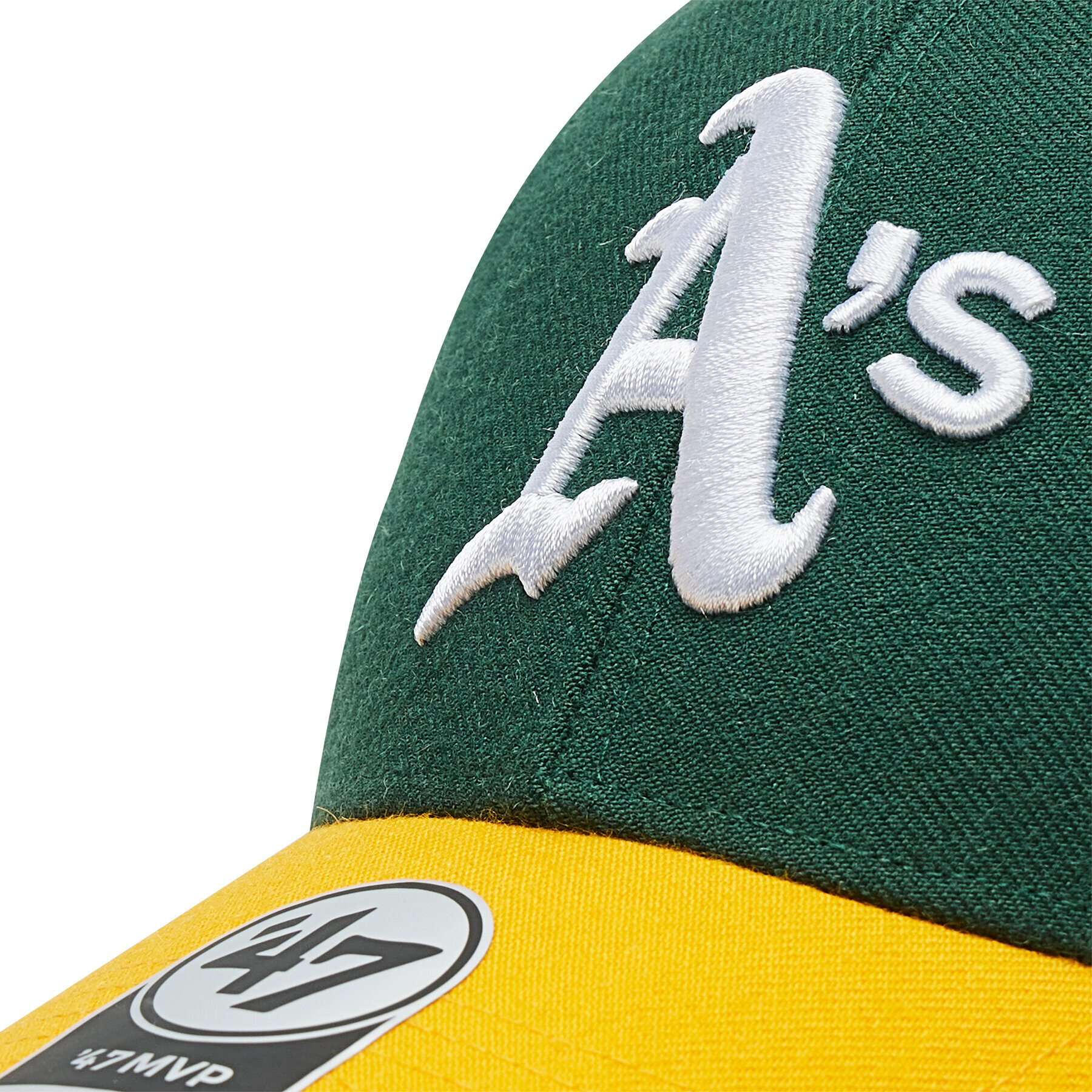 47 Brand Șapcă Oakland Athletics BCWS-SUMTT18WBP-DG88 Verde - Pled.ro