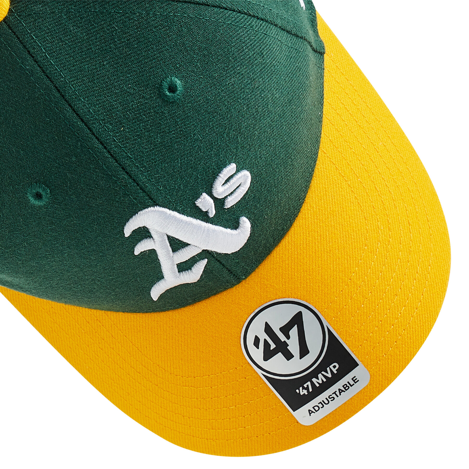 47 Brand Șapcă Oakland Athletics BCWS-SUMTT18WBP-DG88 Verde - Pled.ro