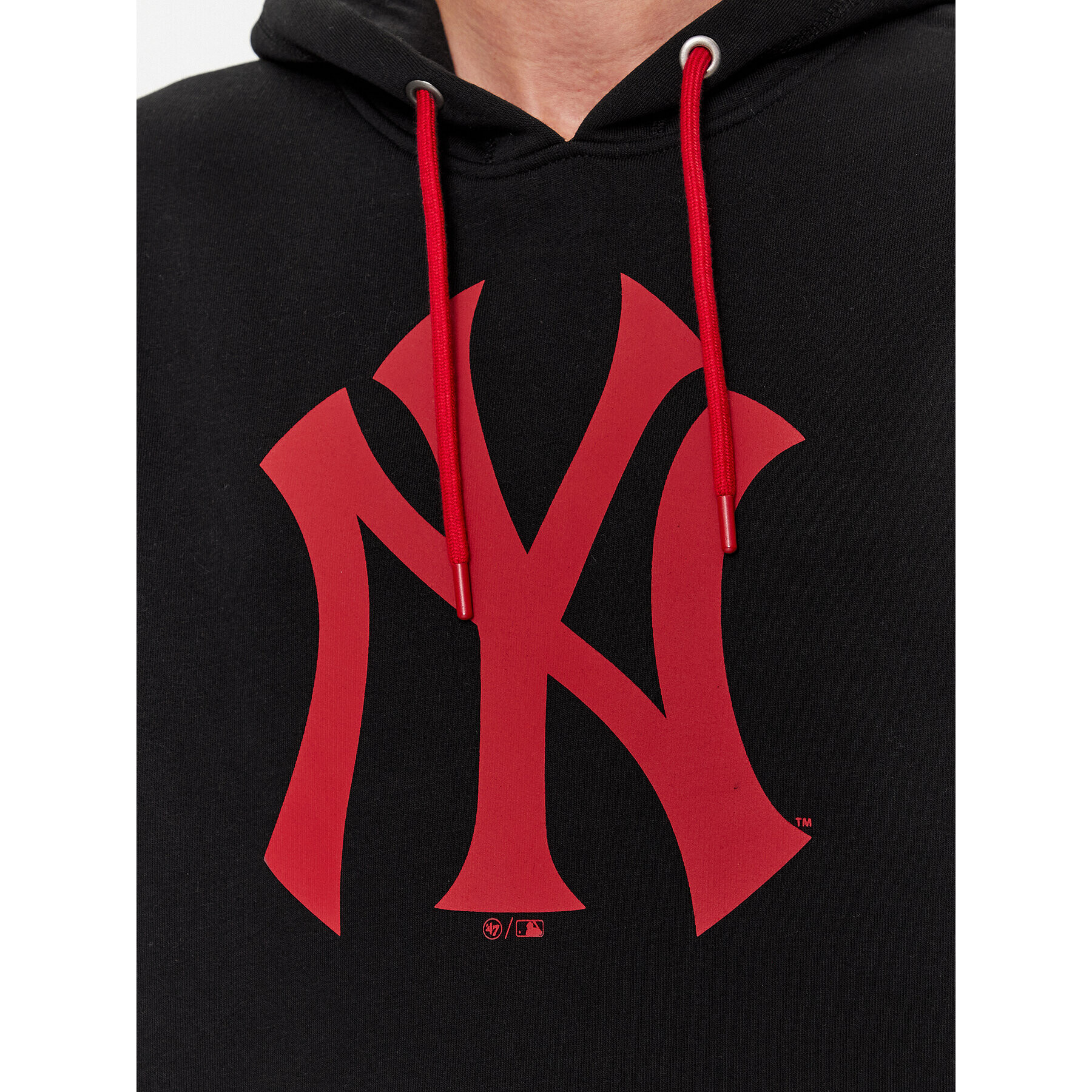 47 Brand Bluză New York Yankees BB017PEMIBR601131JK Negru Regular Fit - Pled.ro