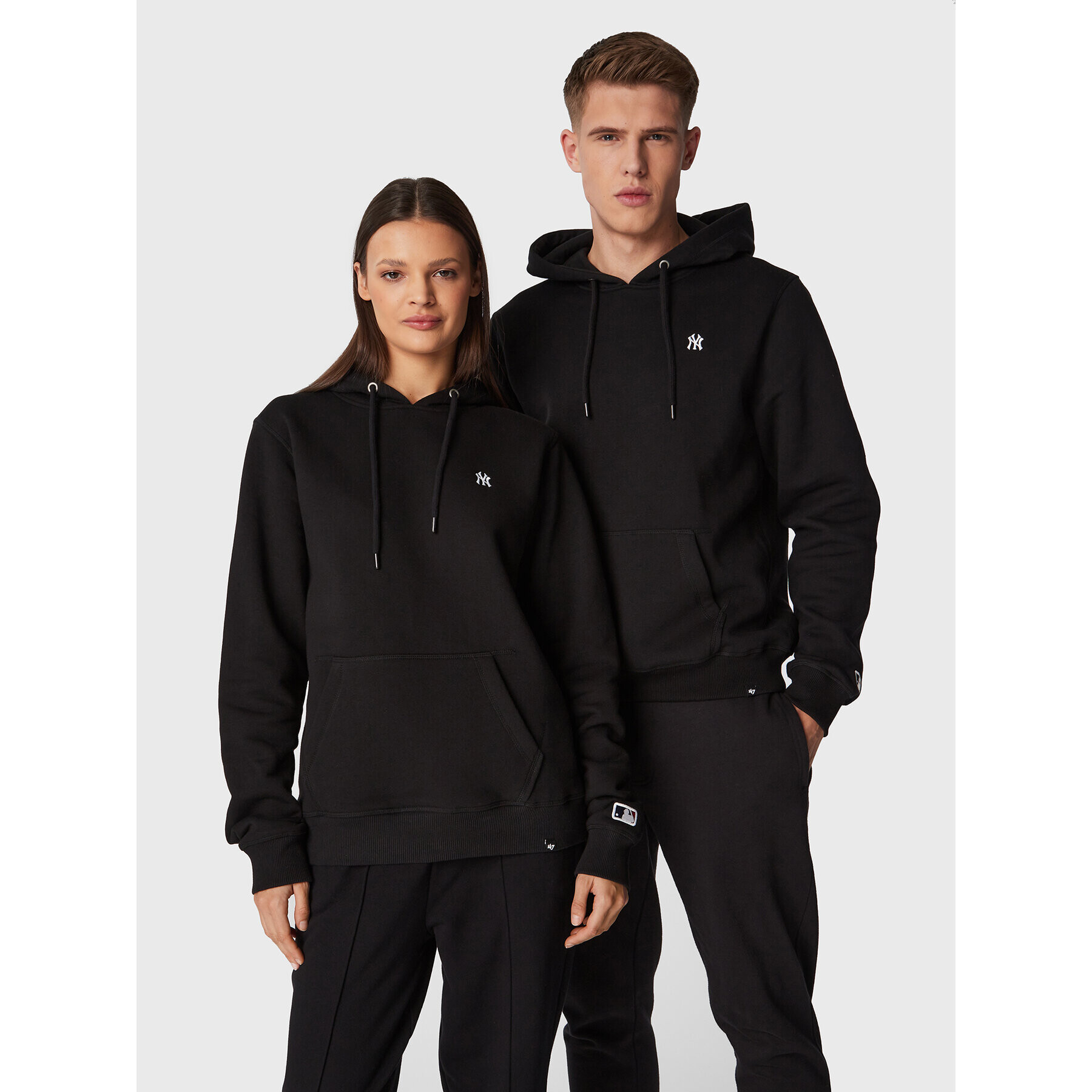 47 Brand Bluză Unisex Base Runner BB017PEMBRB562255JK Negru Regular Fit - Pled.ro