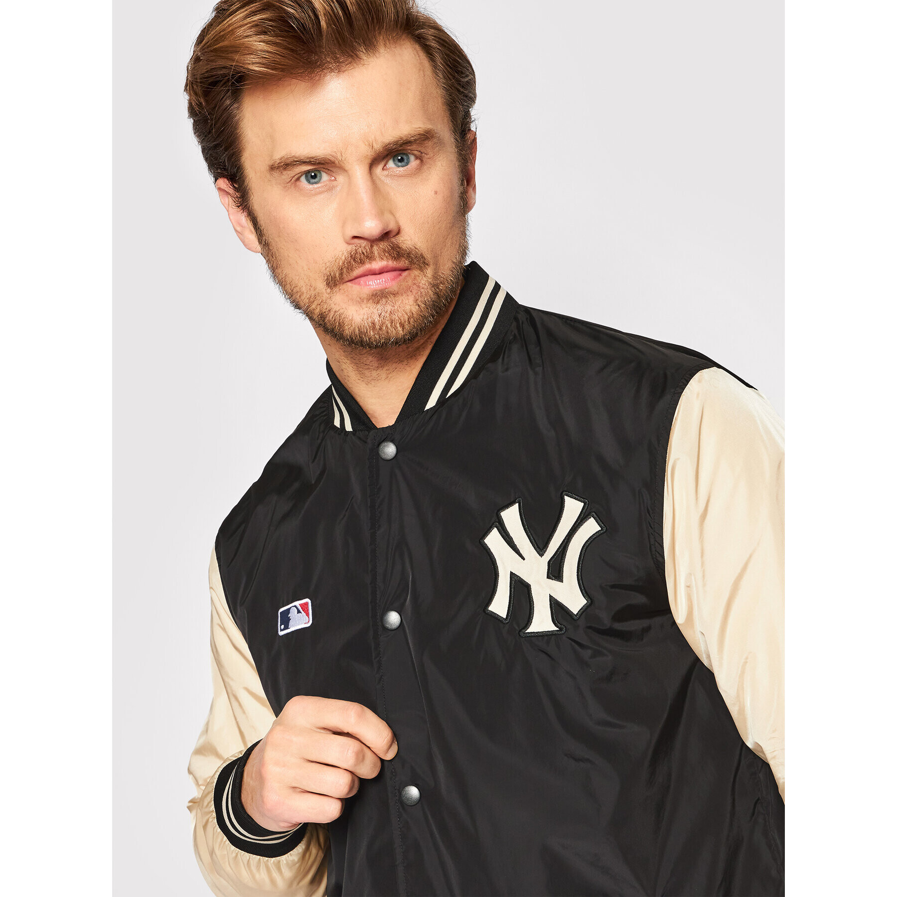 47 Brand Geacă bomber New York Yankees BB017PEMDTJ554373JK Negru Regular Fit - Pled.ro