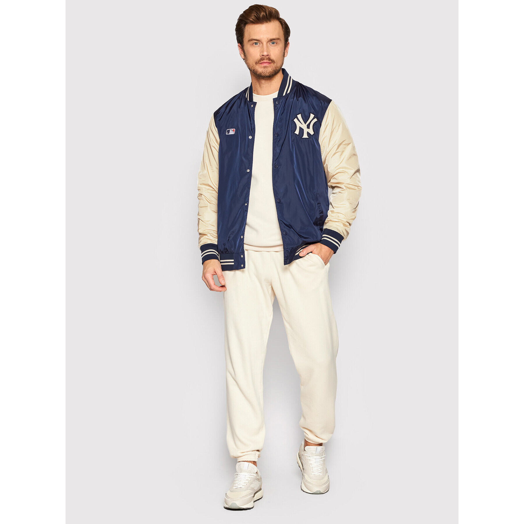 47 Brand Geacă bomber New York Yankees BB017PEMDTJ554372FN Bleumarin Regular Fit - Pled.ro