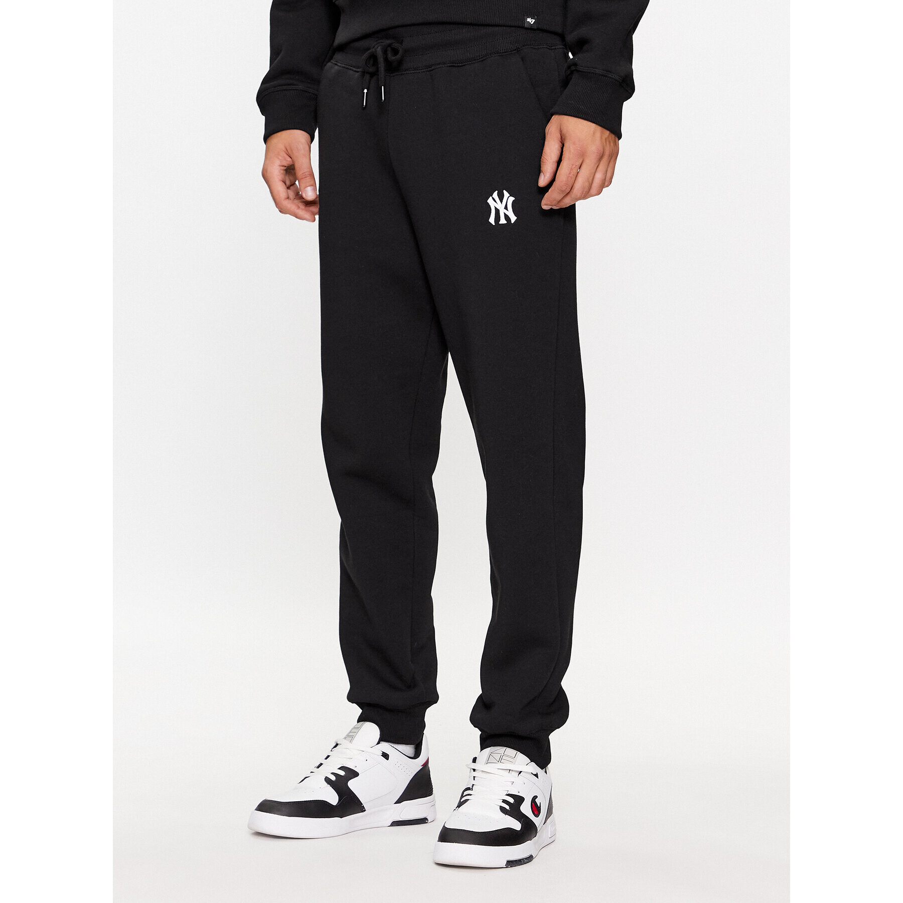 47 Brand Pantaloni trening New York Yankees BB017PMPJOS600076JK Negru Regular Fit - Pled.ro