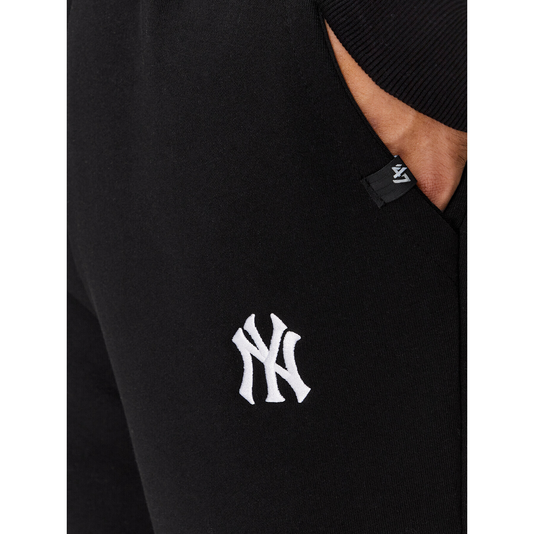 47 Brand Pantaloni trening New York Yankees BB017PMPJOS600076JK Negru Regular Fit - Pled.ro