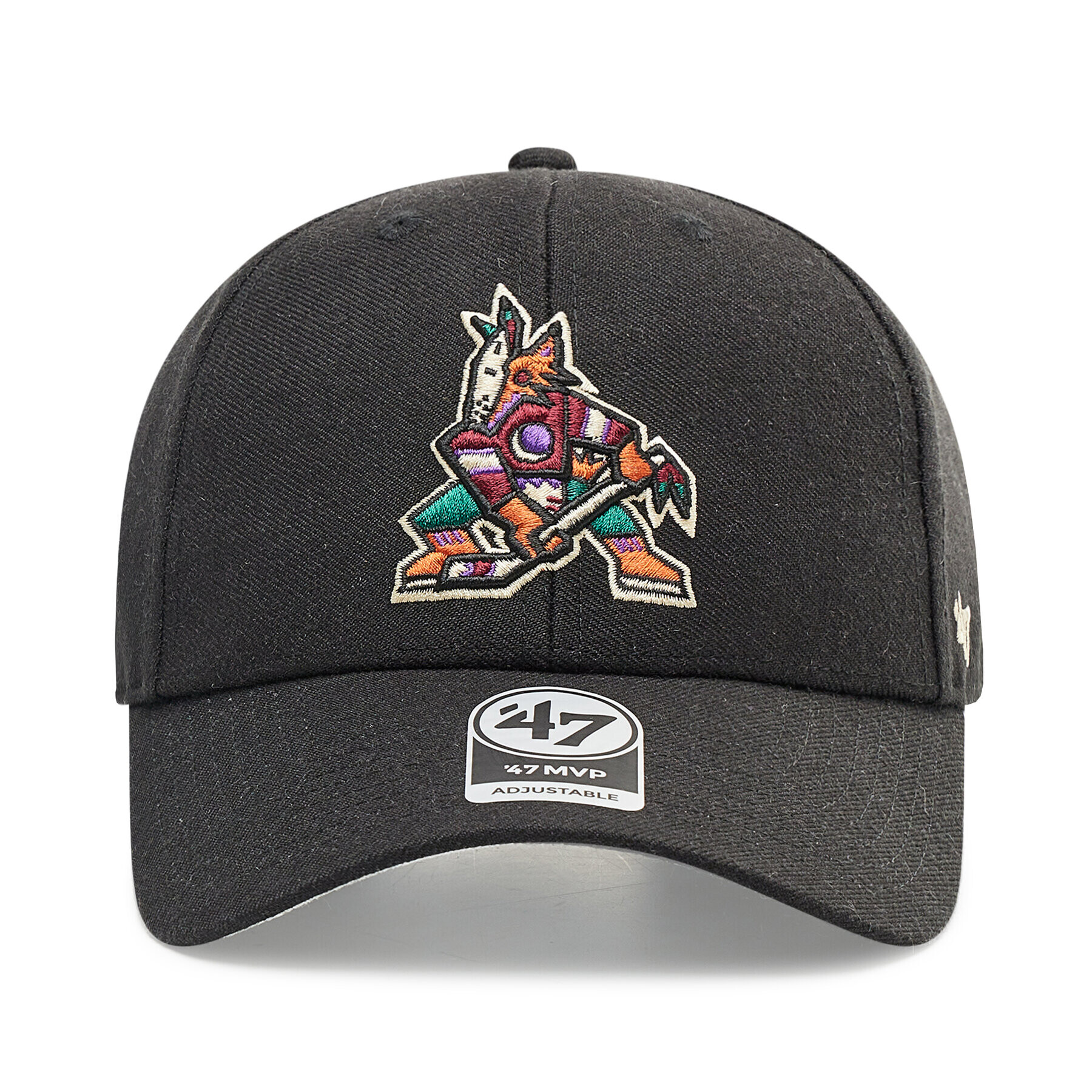 47 Brand Șapcă Arizona Coyotes '47 Mvp H-MVP21WBV-BKD Negru - Pled.ro