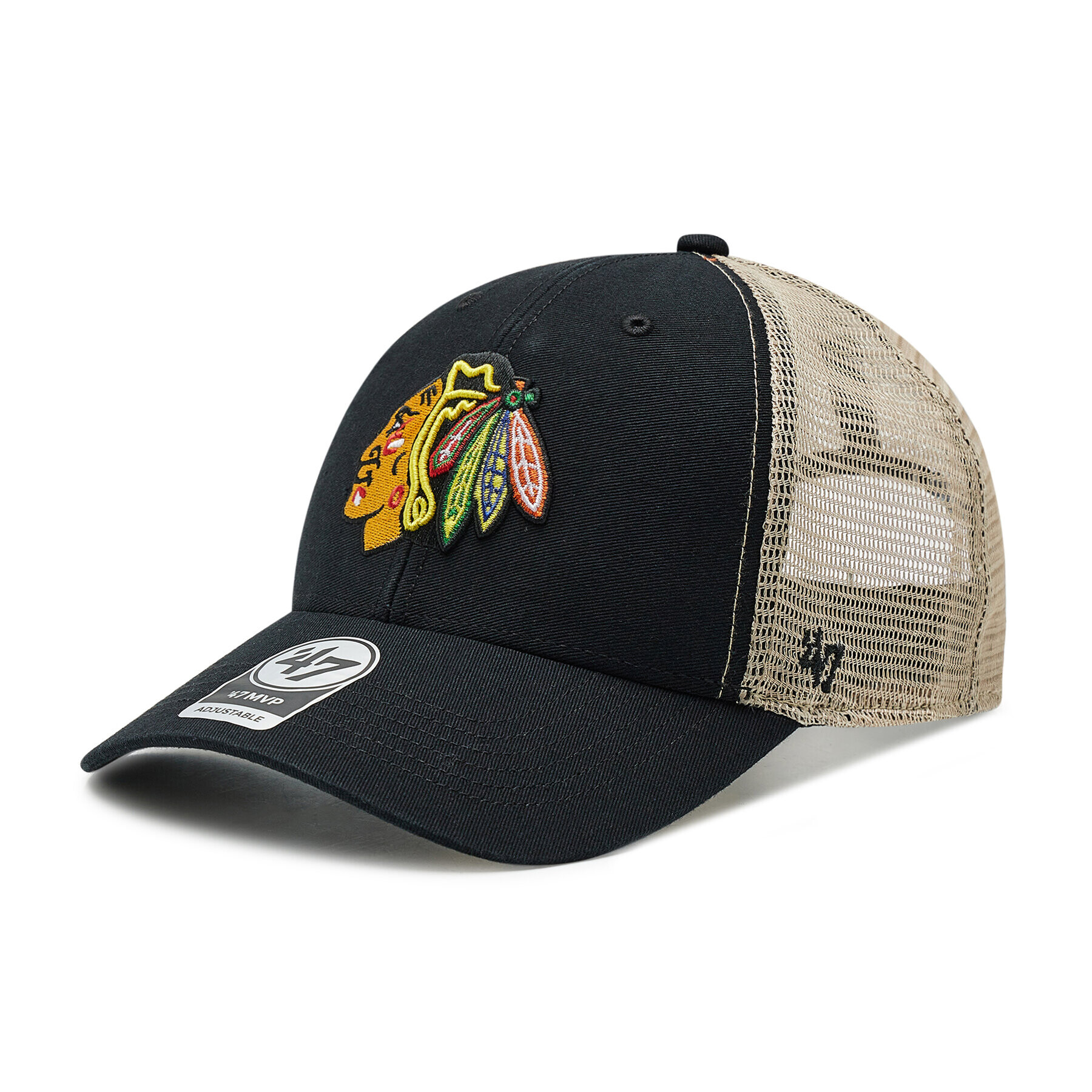 47 Brand Șapcă Chicago Blackhawks FLGSW04GWP Negru - Pled.ro