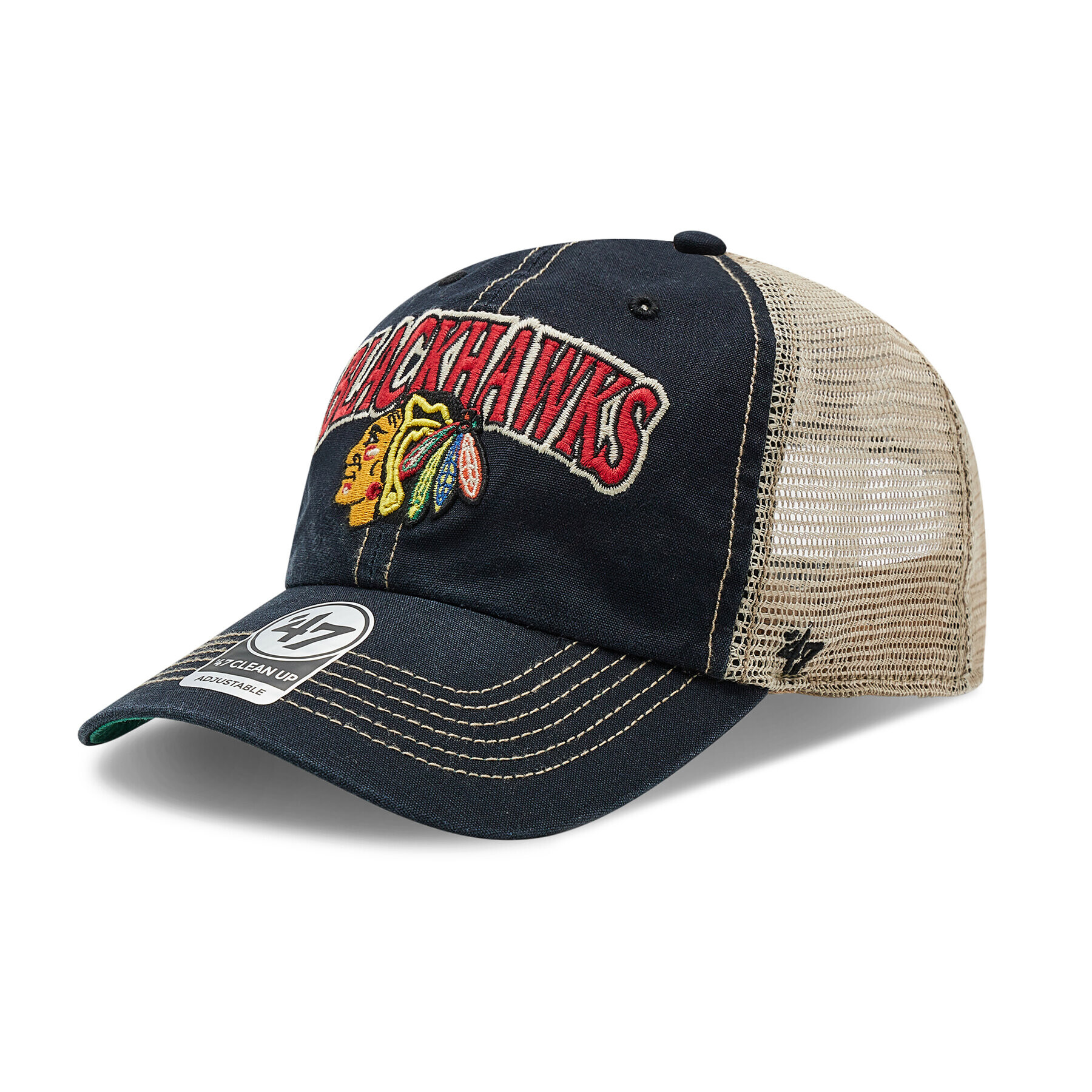 47 Brand Șapcă Chicago Blackhawks H-TSCLA04LAP-VB Negru - Pled.ro