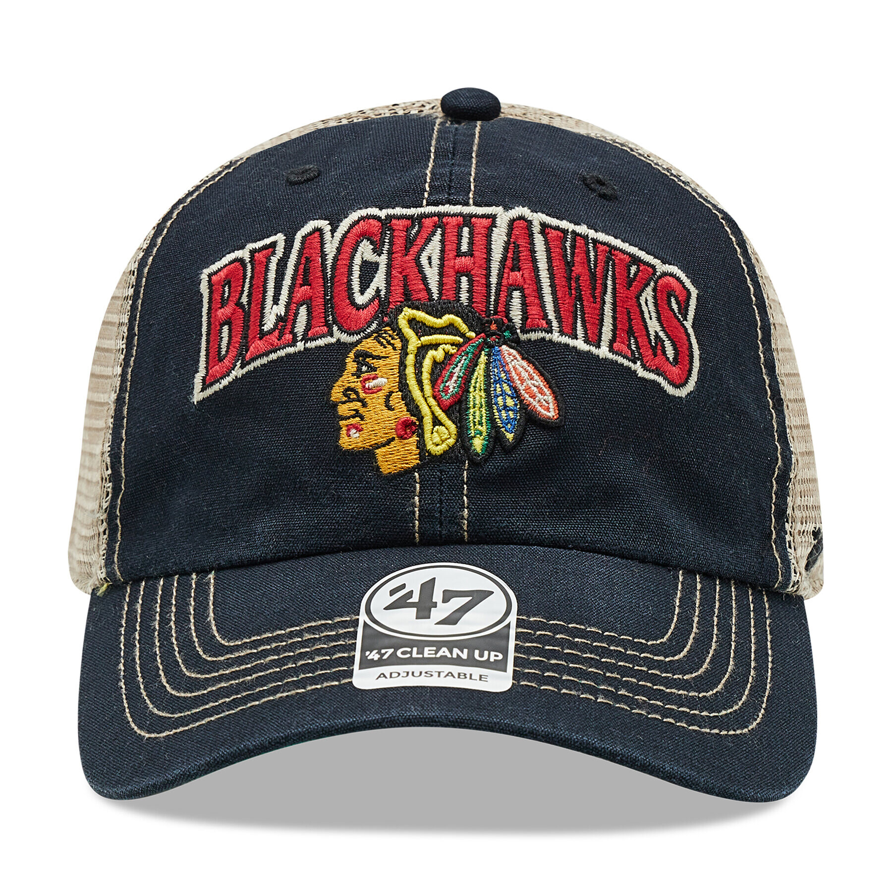 47 Brand Șapcă Chicago Blackhawks H-TSCLA04LAP-VB Negru - Pled.ro