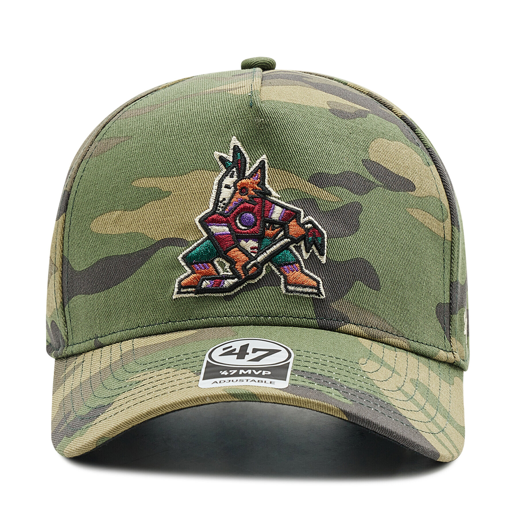 47 Brand Șapcă Grove Arizona Coyotes Wood H-GRVSP21CNP-CM Verde - Pled.ro