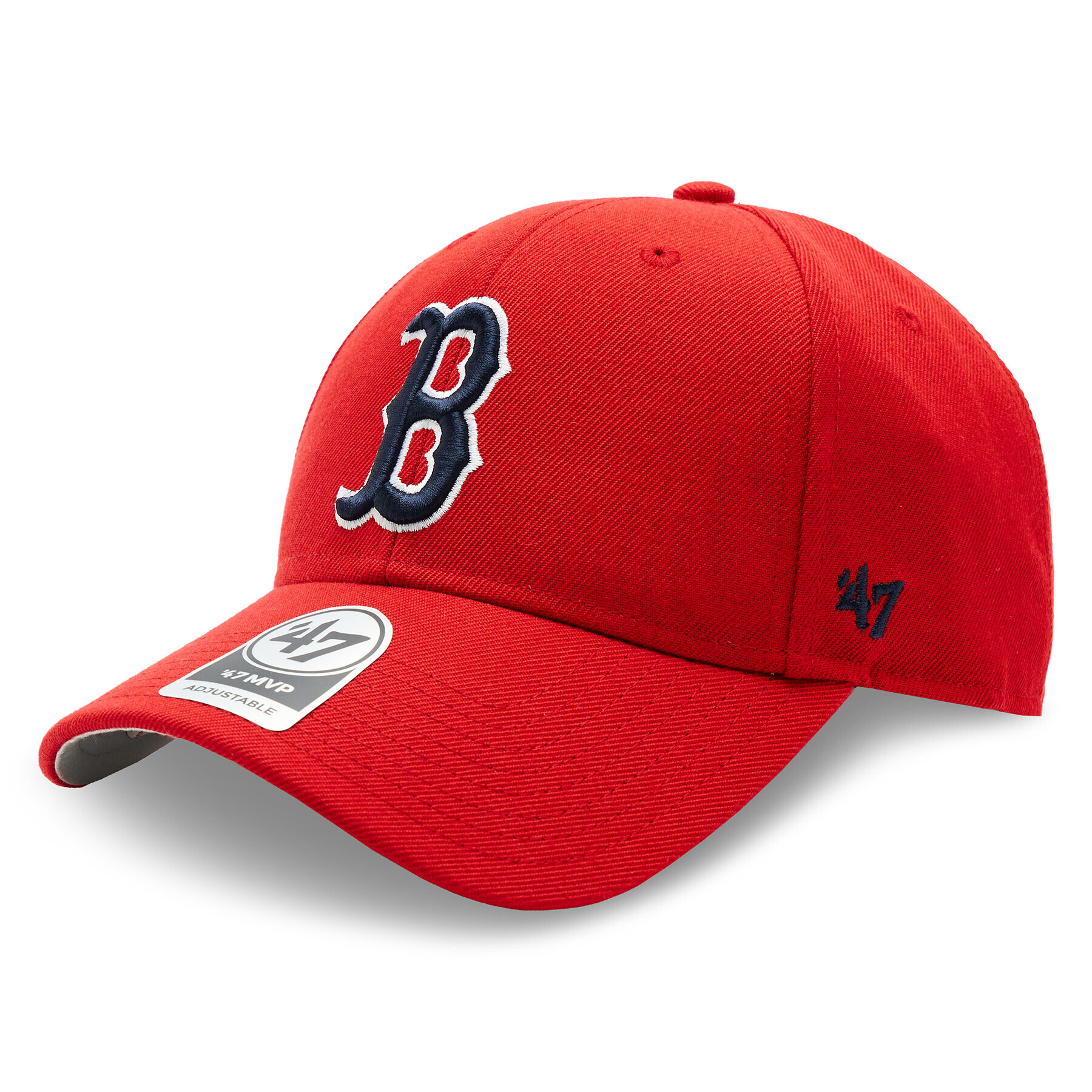 47 Brand Șapcă MLB Boston Red Sox '47 MVP B-MVP02WBV-RD Roșu - Pled.ro