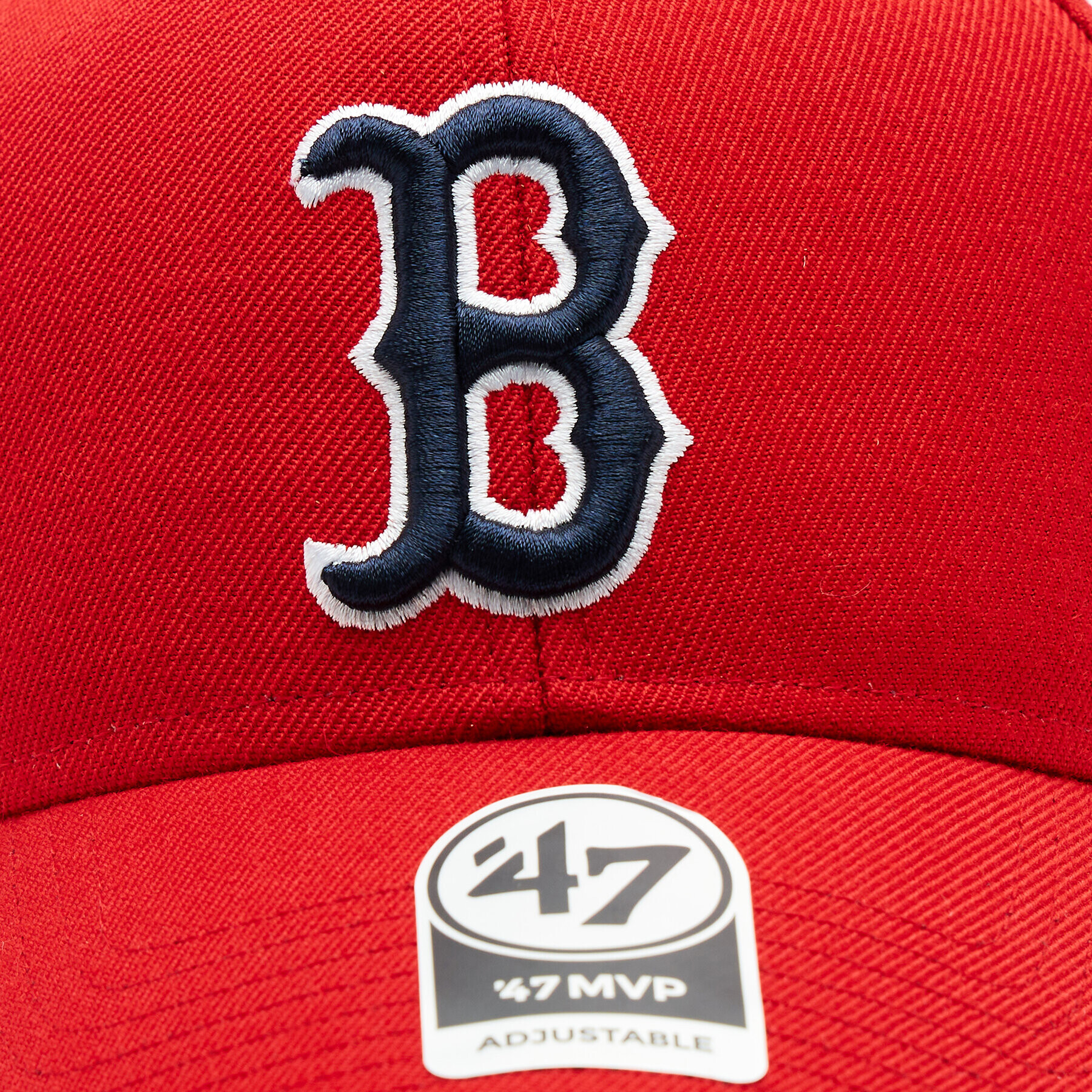 47 Brand Șapcă MLB Boston Red Sox '47 MVP B-MVP02WBV-RD Roșu - Pled.ro