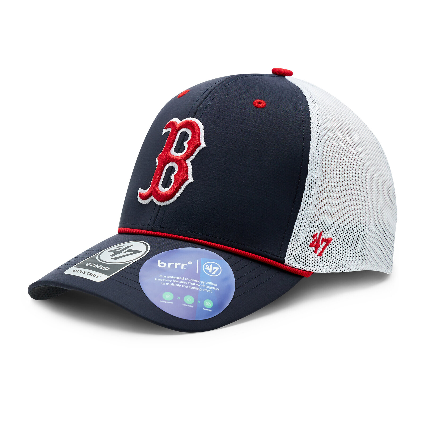 47 Brand Șapcă MLB Boston Red Sox brrr Mesh Pop '47 MVP B-BRPOP02BBP-NY Bleumarin - Pled.ro