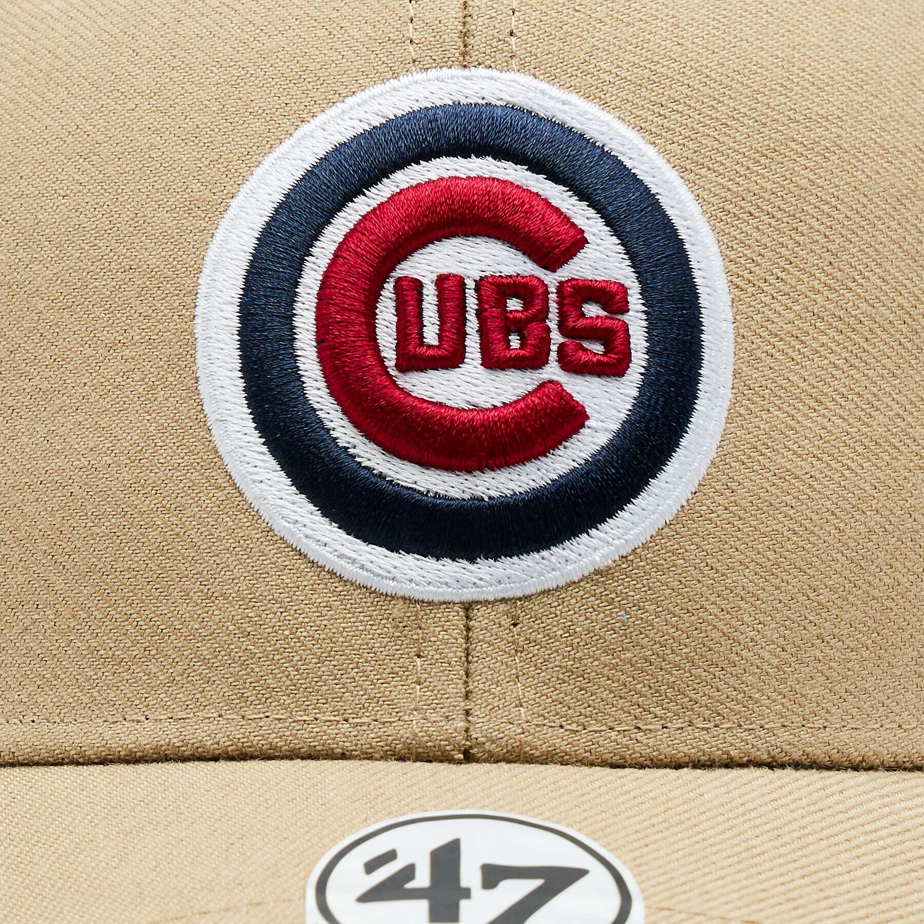 47 Brand Șapcă MLB Chicago Cubs Sure Shot Snapback '47 MVP BCWS-SUMVP05WBP-KH07 Kaki - Pled.ro