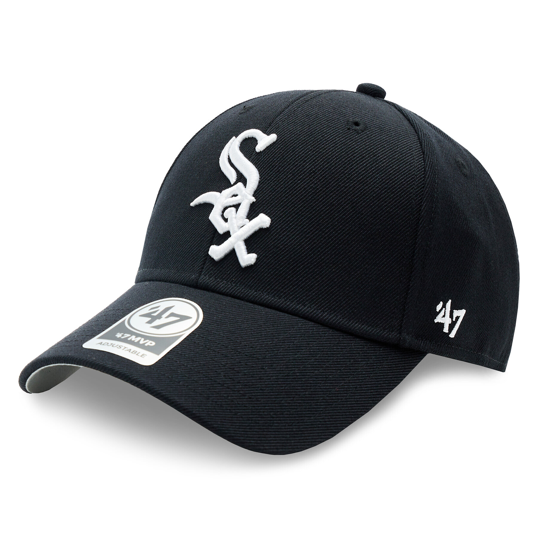 47 Brand Șapcă MLB Chicago White Sox '47 MVP B-MVP06WBV-HM Negru - Pled.ro