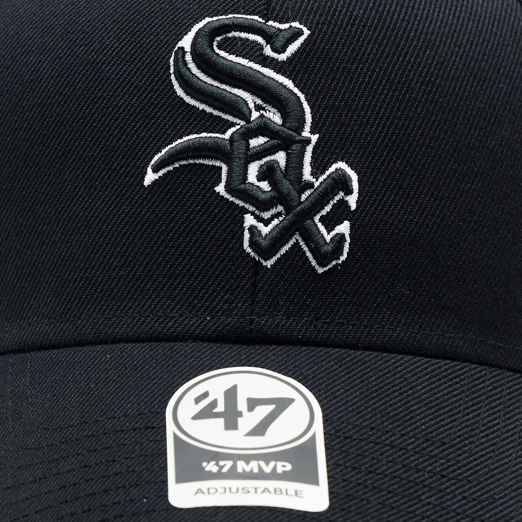 47 Brand Șapcă MLB Chicago White Sox '47 MVP SNAPBACK B-MVPSP06WBP-BK Negru - Pled.ro