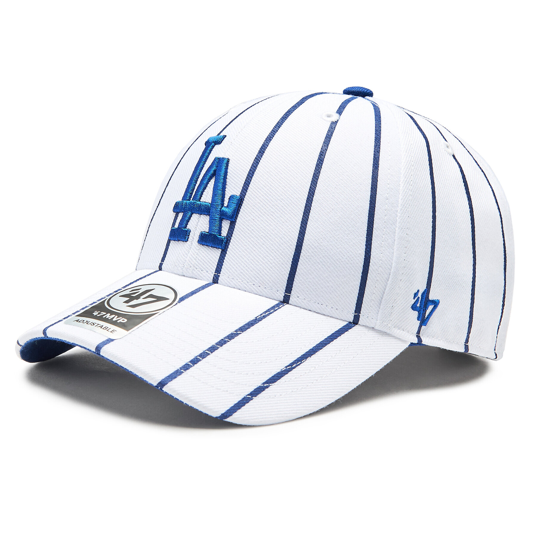 47 Brand Șapcă MLB Los Angeles Dodgers Bird Cage 47 MVP B-BDCG12WBV-WH Alb - Pled.ro