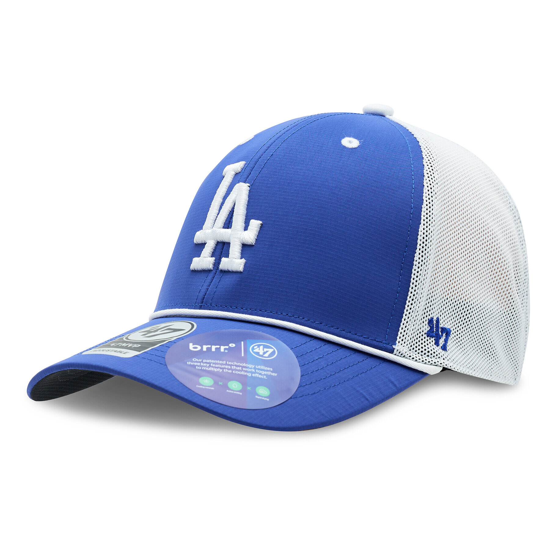 47 Brand Șapcă MLB Los Angeles Dodgers brrr Mesh Pop 47 MVP B-BRPOP12BBP-RY Albastru - Pled.ro