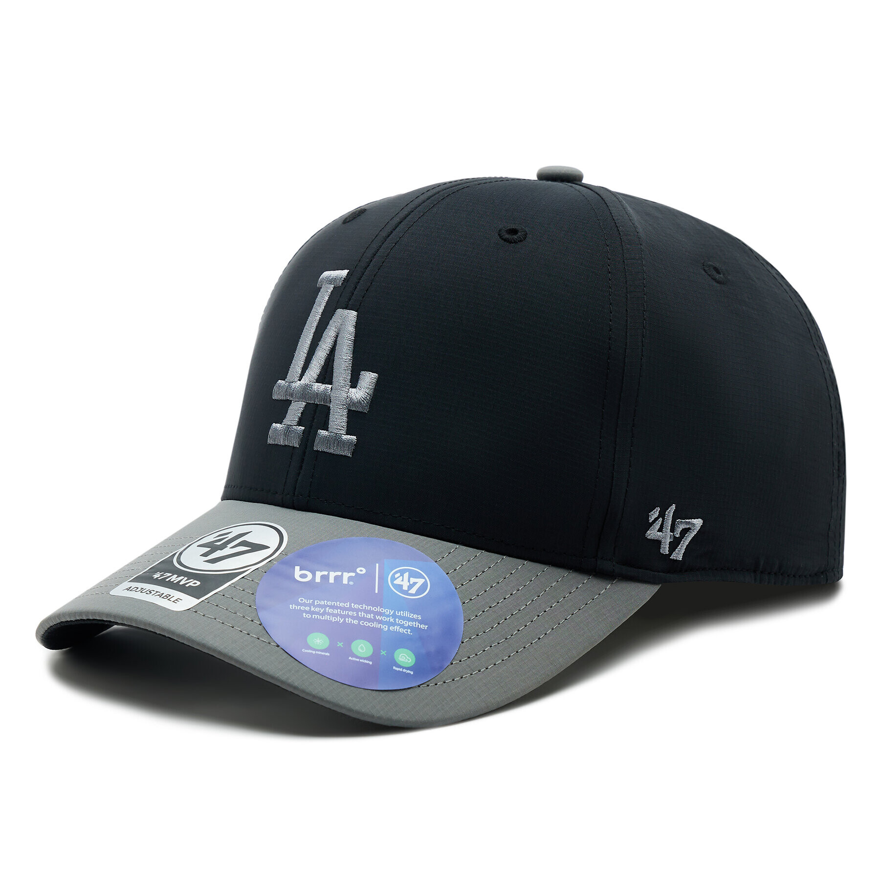 47 Brand Șapcă MLB Los Angeles Dodgers Brrr TT Snap '47 MVP B-BRTTS12BBP-BK Negru - Pled.ro