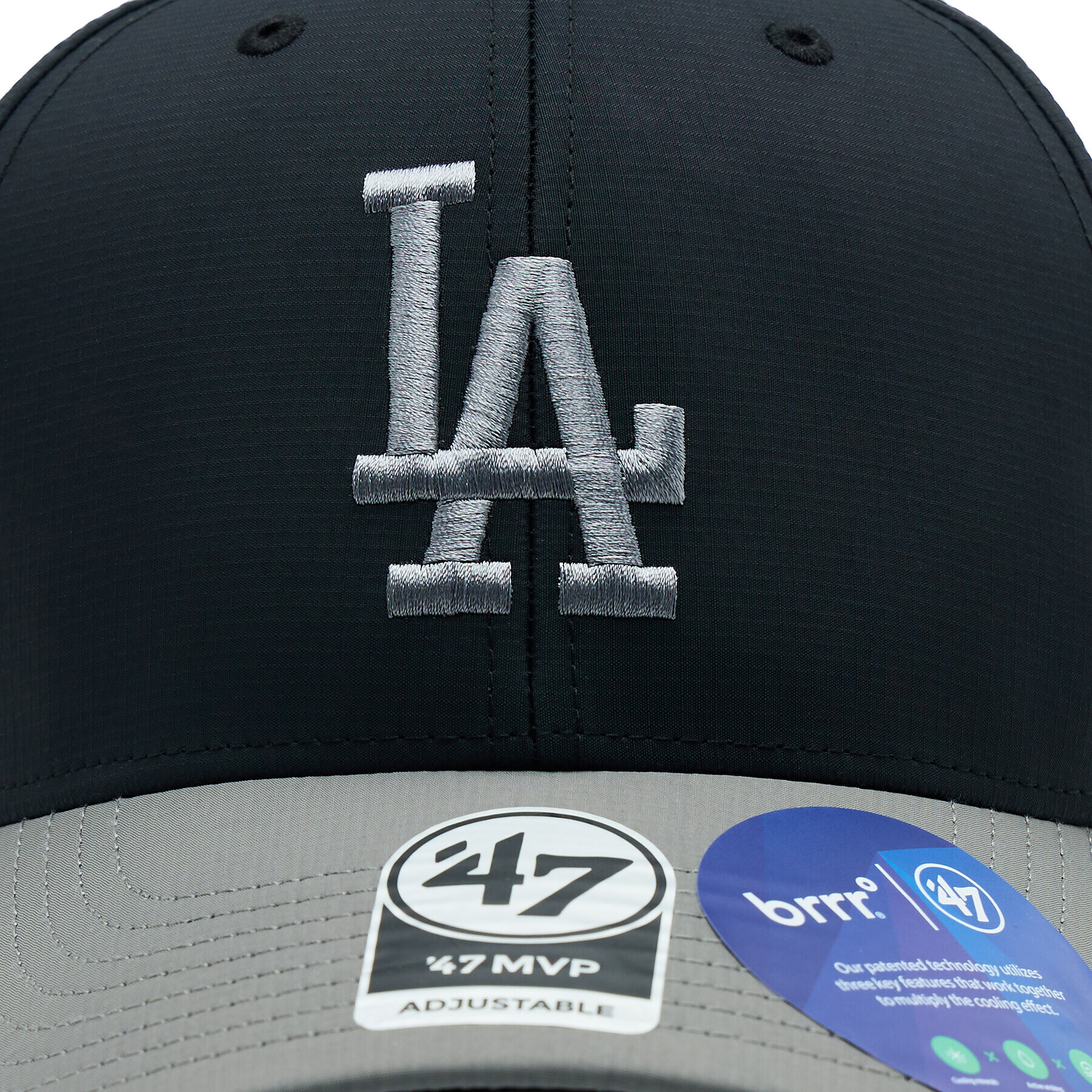 47 Brand Șapcă MLB Los Angeles Dodgers Brrr TT Snap '47 MVP B-BRTTS12BBP-BK Negru - Pled.ro