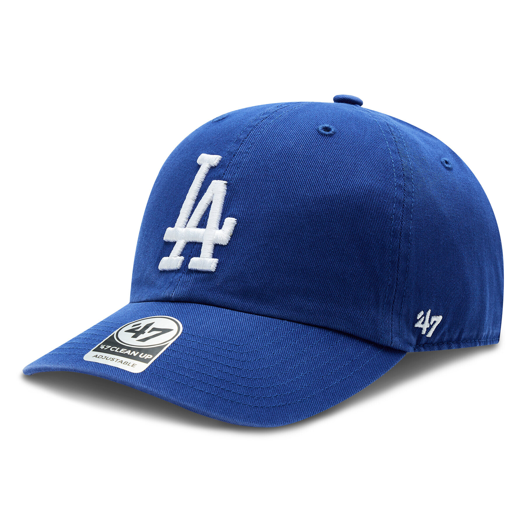 47 Brand Șapcă MLB Los Angeles Dodgers Double Under '47 CLEAN UP BCWS-DBLUN12GWS-RYA88 Albastru - Pled.ro