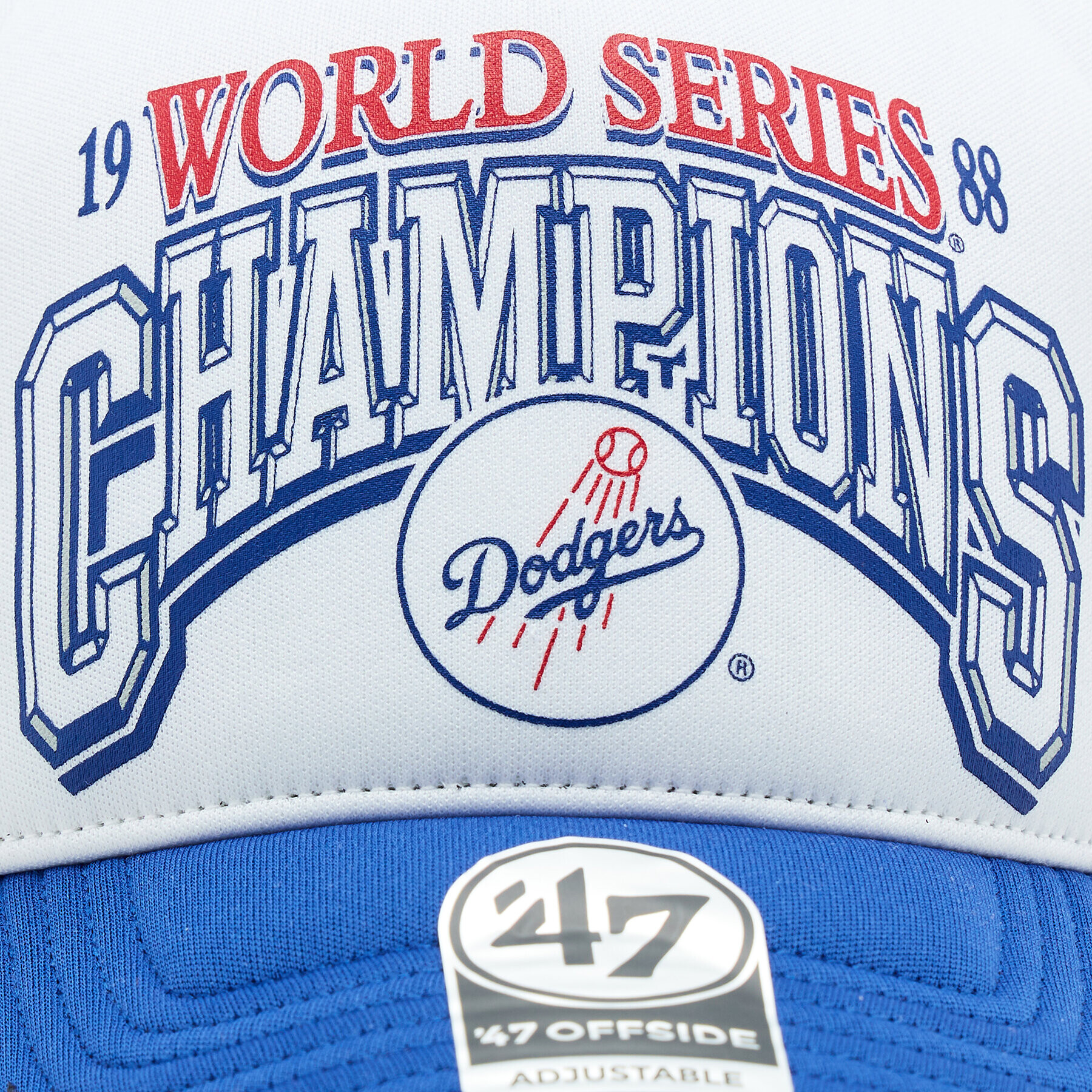 47 Brand Șapcă MLB Los Angeles Dodgers Foam Champ '47 Offside DT BCWS-FOAMC12KPP-RY88 Albastru - Pled.ro