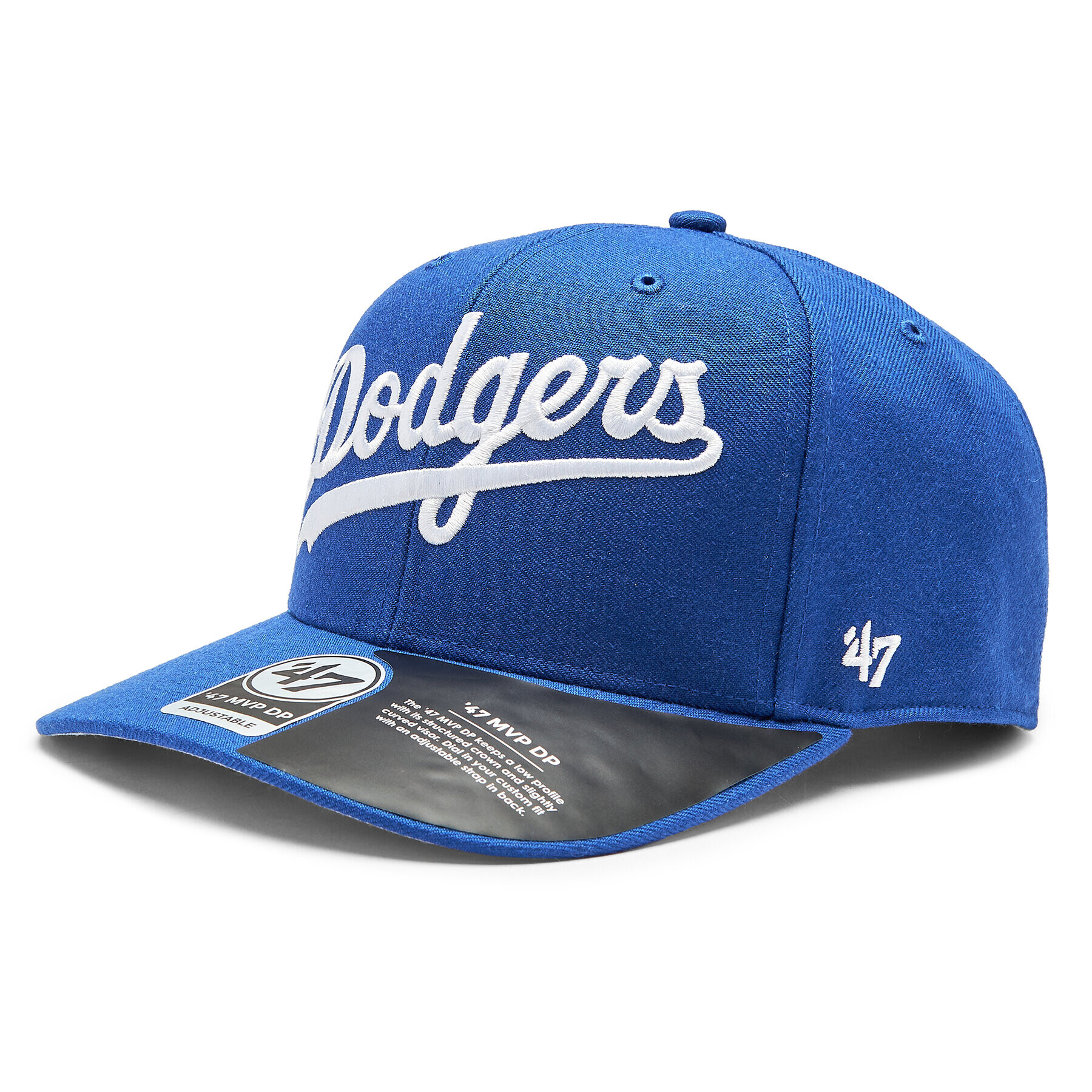 47 Brand Șapcă MLB Los Angeles Dodgers Replica Script 47 MVP DP B-REPSP12WBP-RY Albastru - Pled.ro