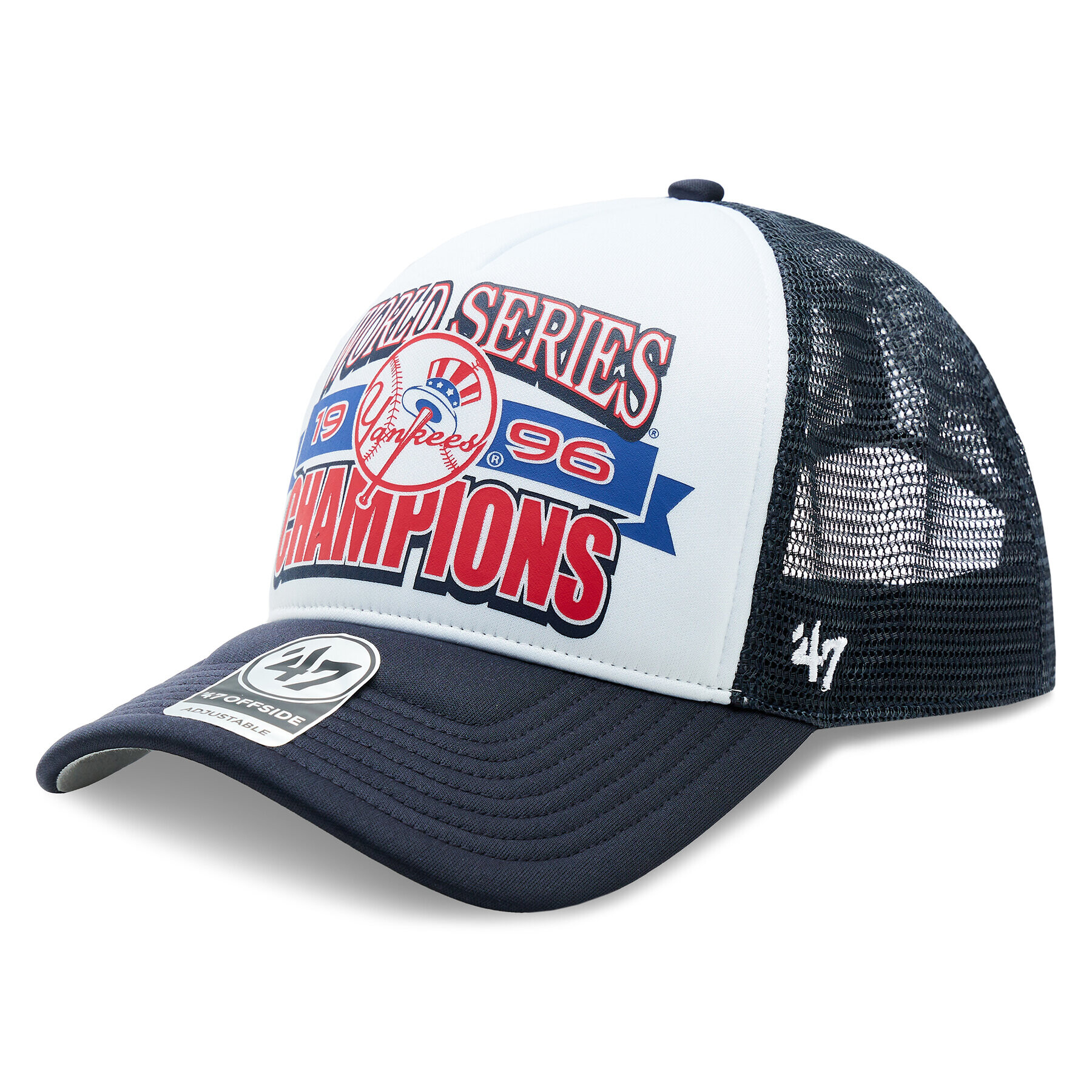 47 Brand Șapcă MLB New York Yankees Foam Champ '47 Offside DT BCWS-FOAMC17KPP-NY Bleumarin - Pled.ro