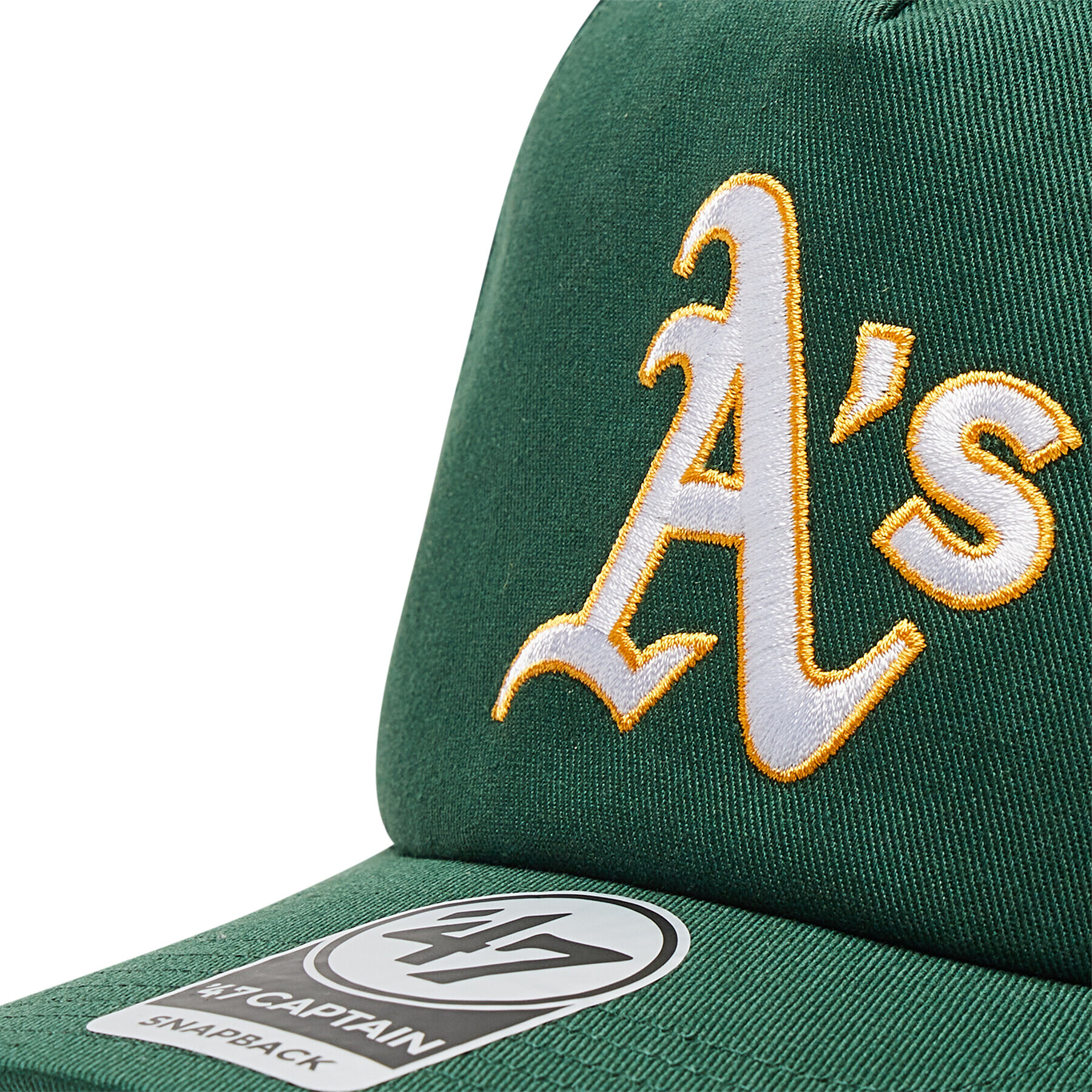 47 Brand Șapcă Mlb Oakland Athletics Nantasket 47 Captain B-NTSKT18GWP-DG Verde - Pled.ro