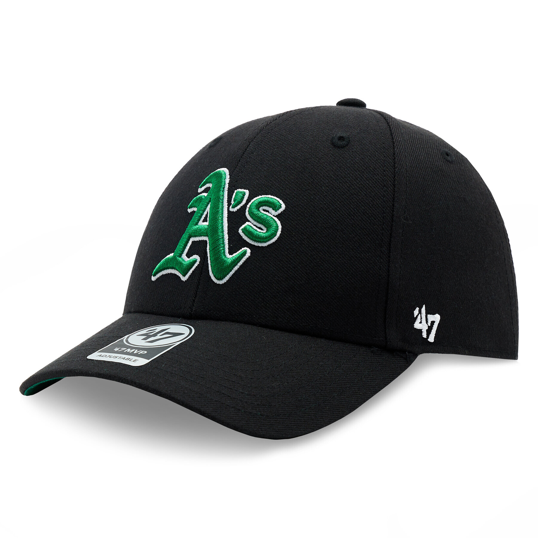 47 Brand Șapcă MLB Oakland Athletics Sure Shot Snapback '47 MVP B-SUMVP18WBP-BKA Negru - Pled.ro