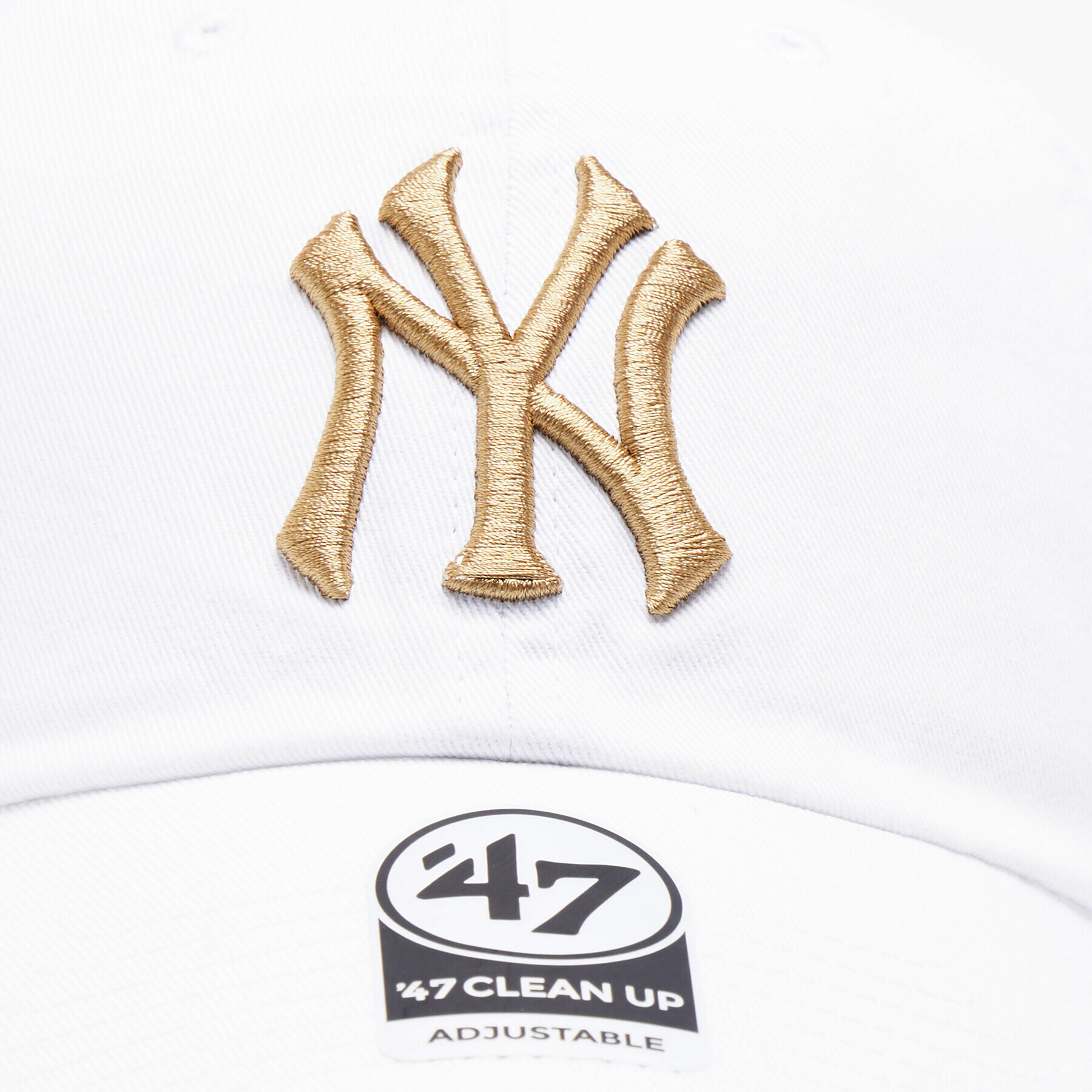 47 Brand Șapcă New York Yankees MLB Clean Up B-NLRGW17GWS Alb - Pled.ro