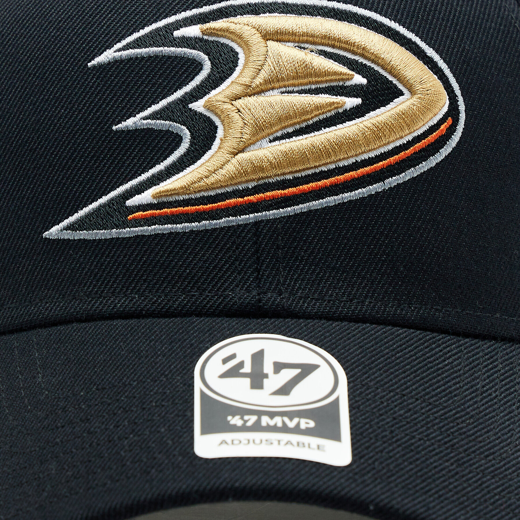 47 Brand Șapcă NHL Anaheim Ducks '47 MVP H-MVP25WBV-BKC Negru - Pled.ro