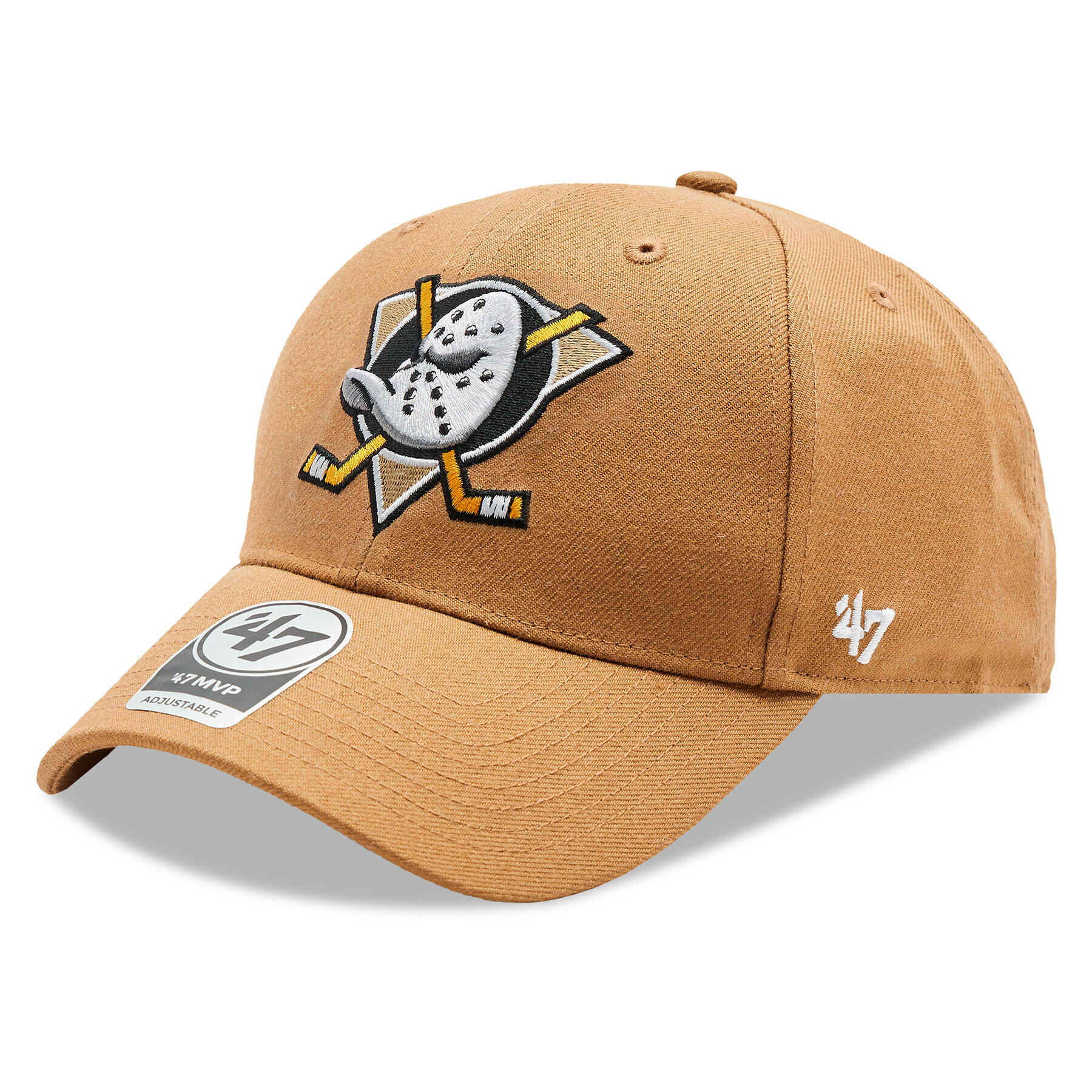 47 Brand Șapcă NHL Anaheim Ducks '47 MVP SNAPBACK H-MVPSP25WBP-QLB Maro - Pled.ro