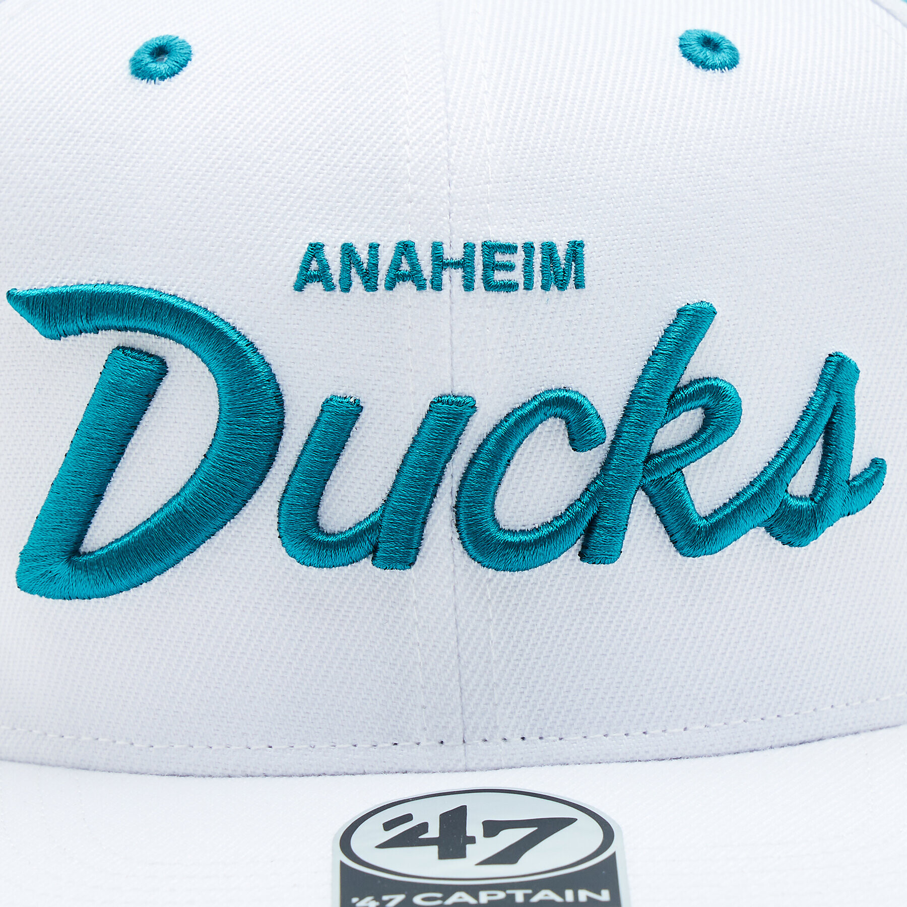 47 Brand Șapcă NHL Anaheim Ducks Crosstown Pop '47 CAPTAIN H-CRSPP25WBP-WH Alb - Pled.ro