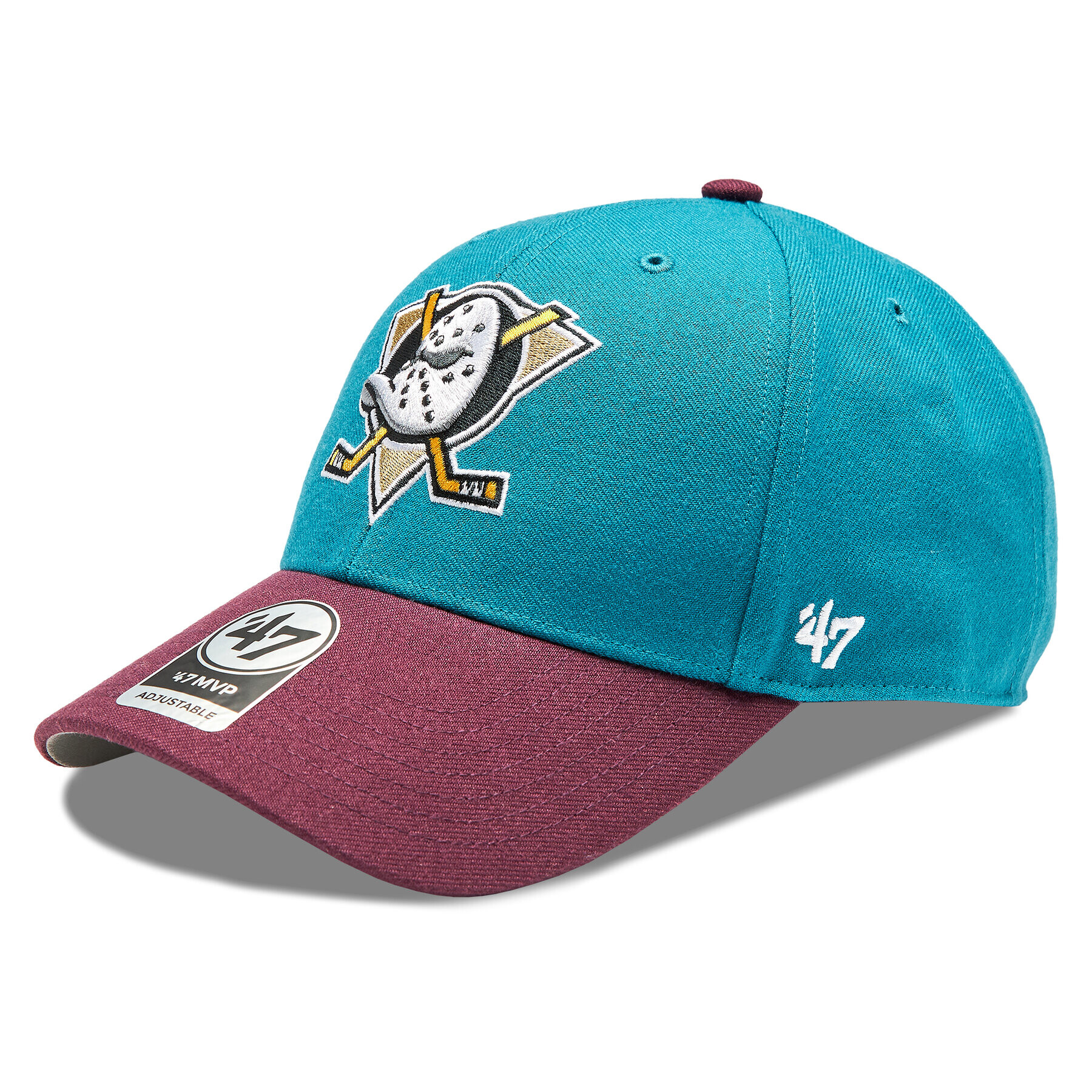 47 Brand Șapcă NHL Anaheim Ducks Sure Shot TT Snapback '47 MVP HVIN-SUMTT25WBP-DT93 Turcoaz - Pled.ro