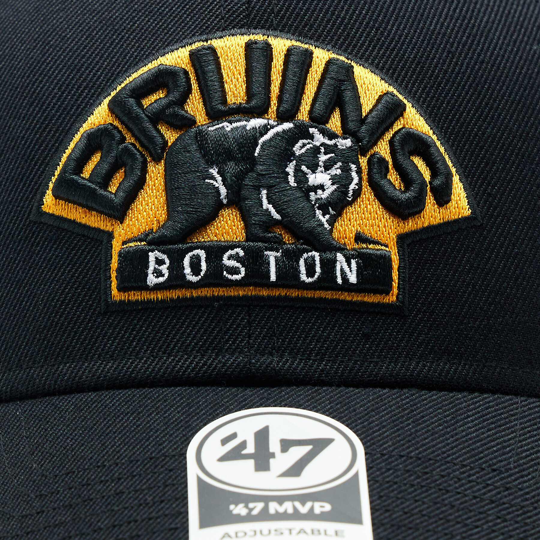 47 Brand Șapcă NHL Boston Bruins '47 MVP H-MVP01WBV-BKE Negru - Pled.ro