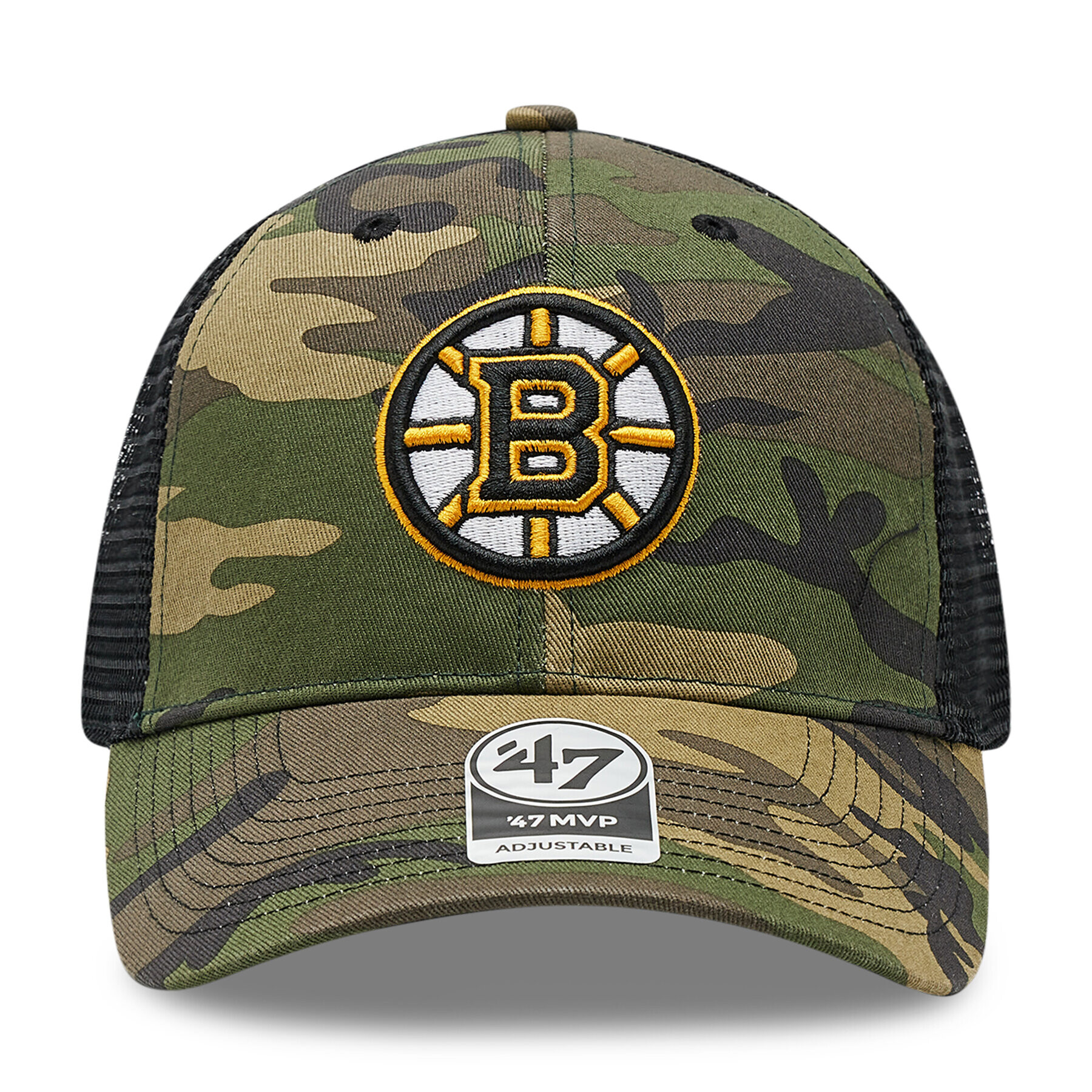 47 Brand Șapcă Nhl Boston Bruins Trucker H-CBRAN01GWP-CM Verde - Pled.ro