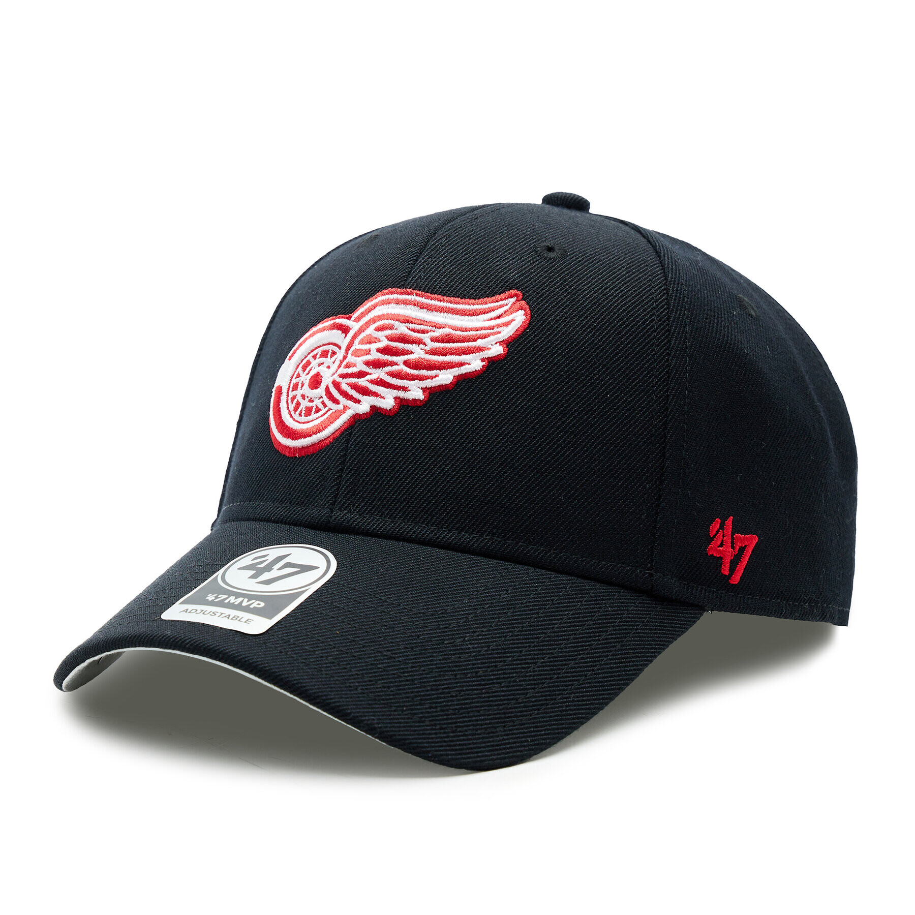 47 Brand Șapcă NHL Detroit Red Wings '47 MVP H-MVP05WBV-BKA Negru - Pled.ro