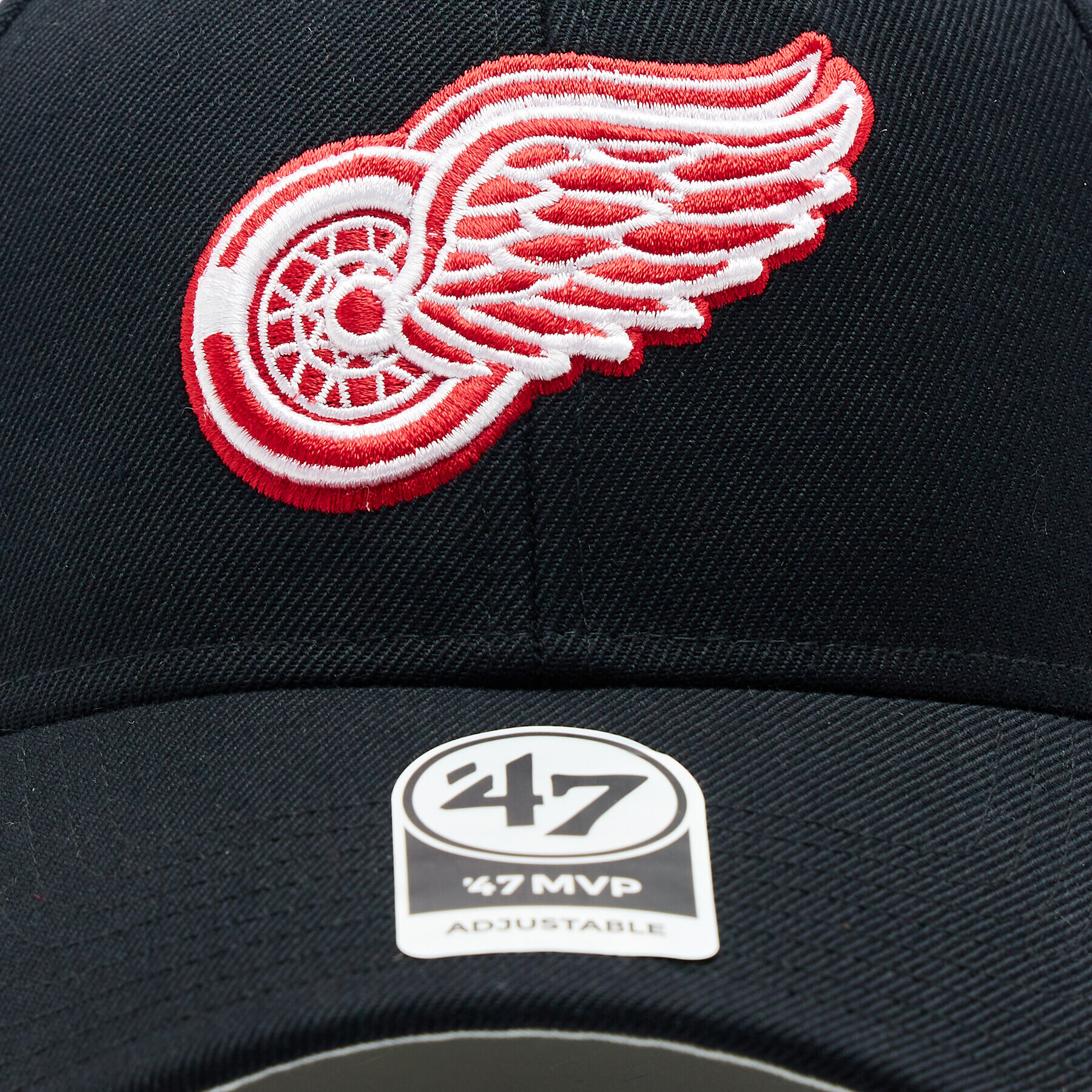 47 Brand Șapcă NHL Detroit Red Wings '47 MVP H-MVP05WBV-BKA Negru - Pled.ro