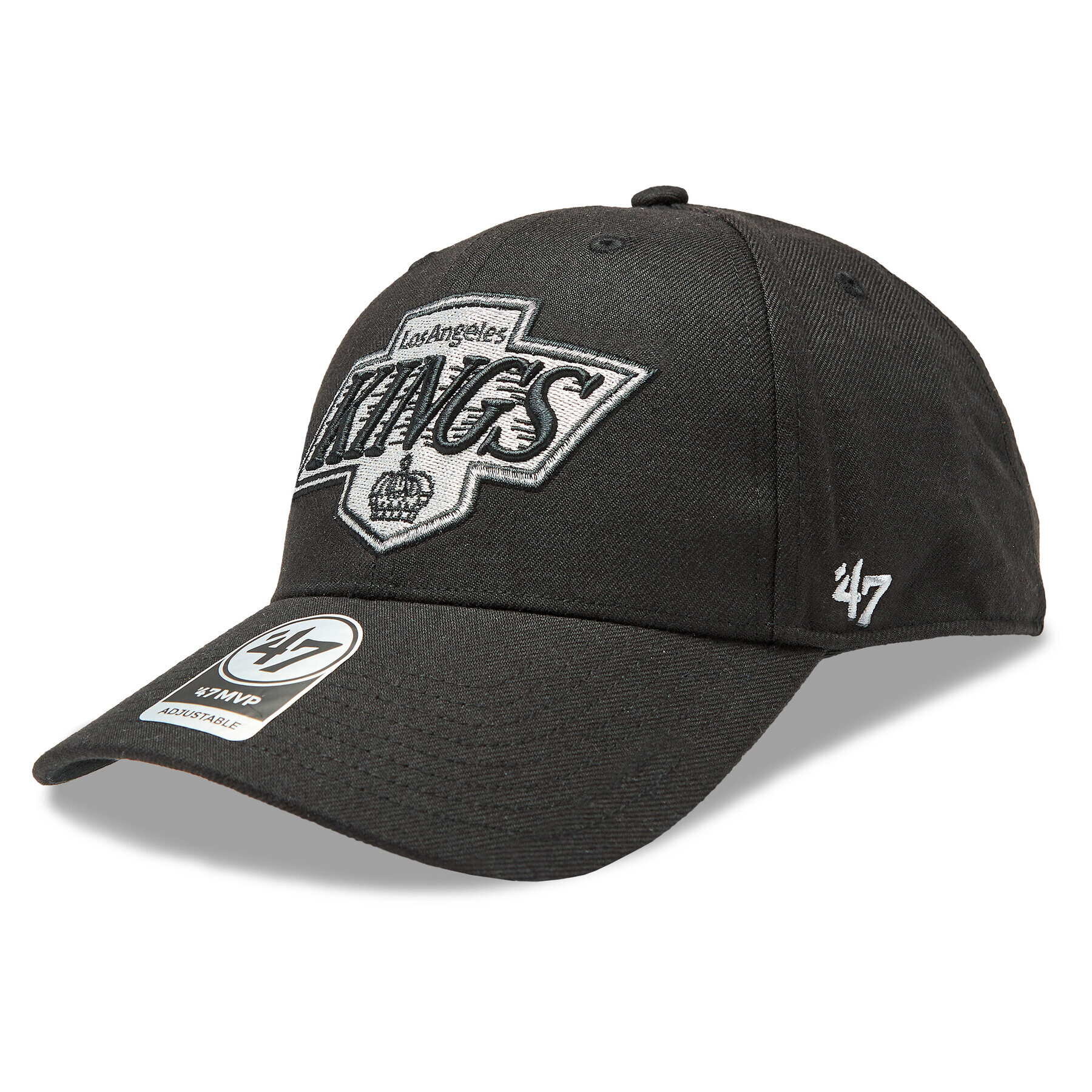 47 Brand Șapcă NHL LA Kings Vintage Ballpark Snap '47 MVP HVIN-BLPMS08WBP-BK88 Negru - Pled.ro