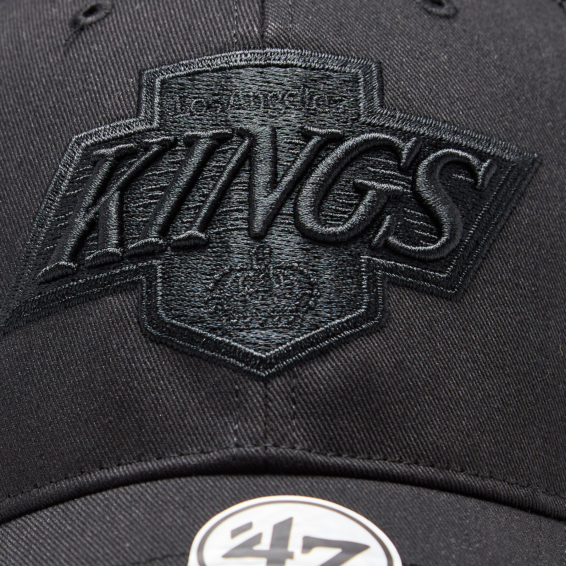 47 Brand Șapcă NHL Los Angeles Kings Vntage Branson '47 MVP HVIN-BRANS08CTP-BKA88 Negru - Pled.ro