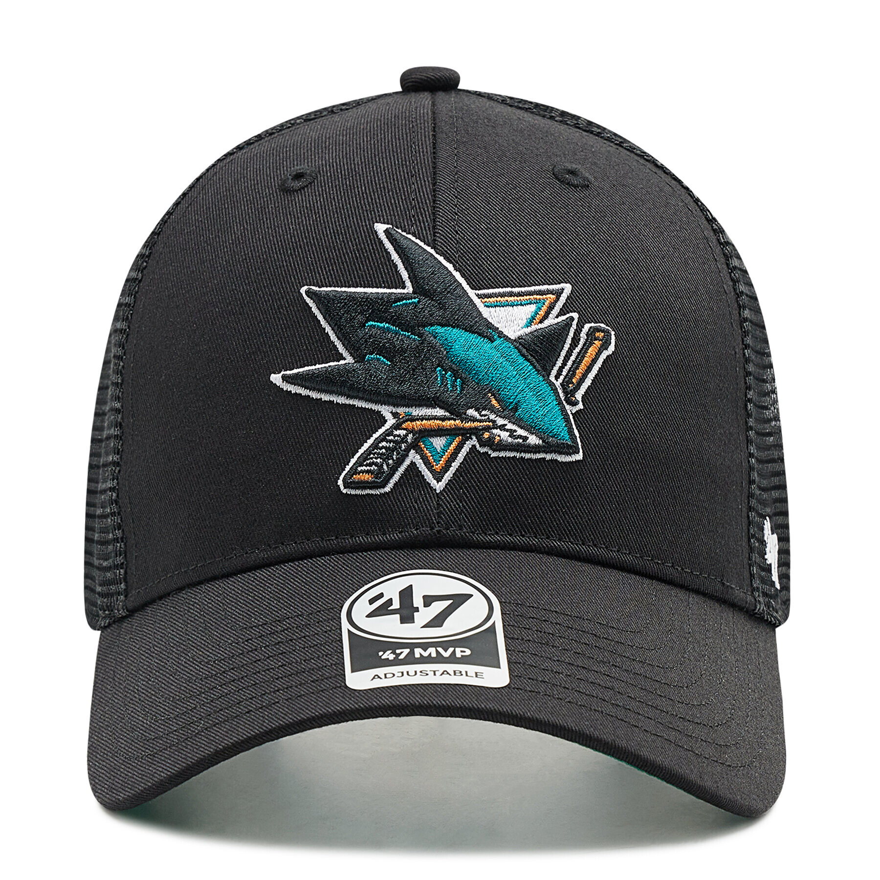 47 Brand Șapcă Nhl San Jose Sharks Branson '47 Mvp H-BRANS22CTP-BK Negru - Pled.ro