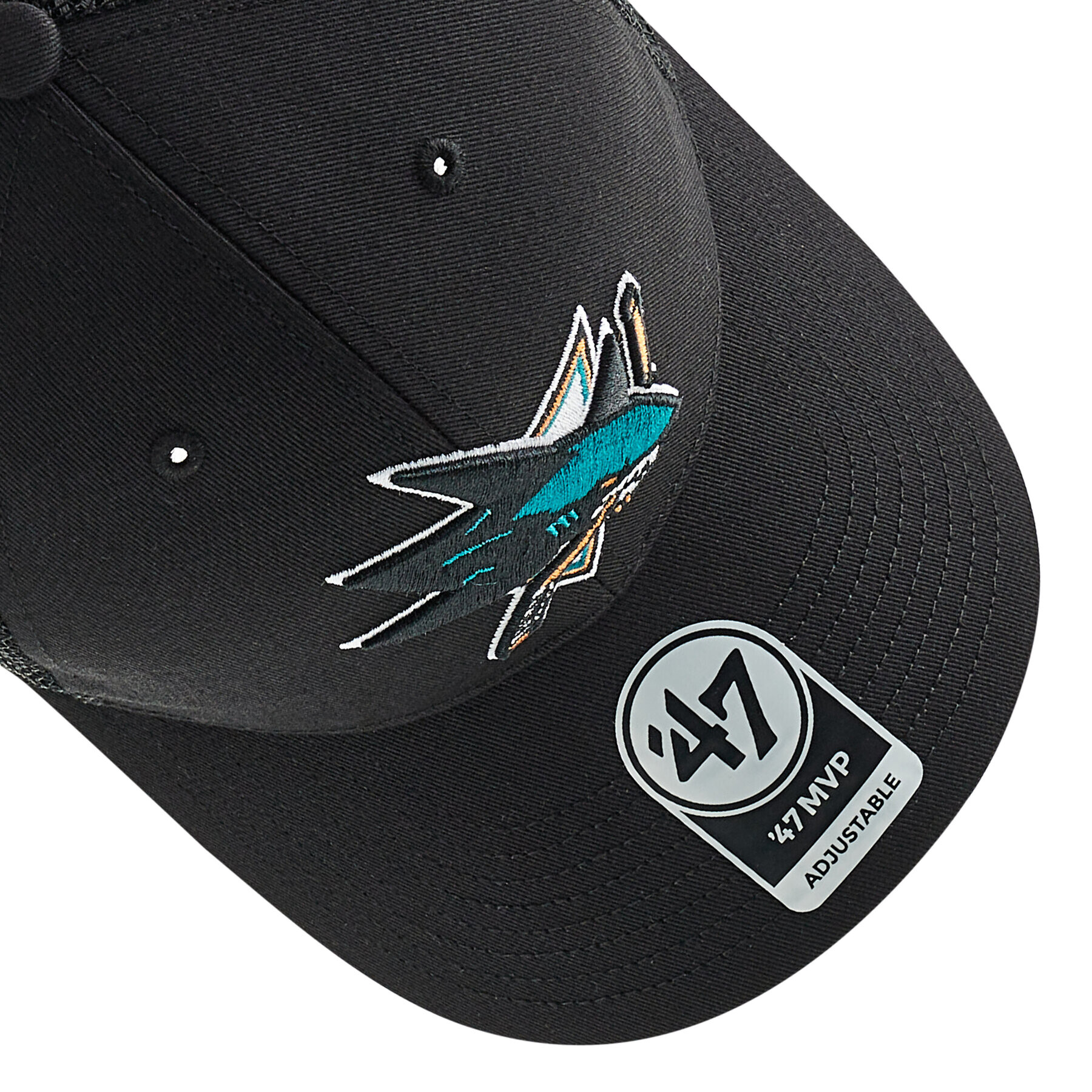 47 Brand Șapcă Nhl San Jose Sharks Branson '47 Mvp H-BRANS22CTP-BK Negru - Pled.ro