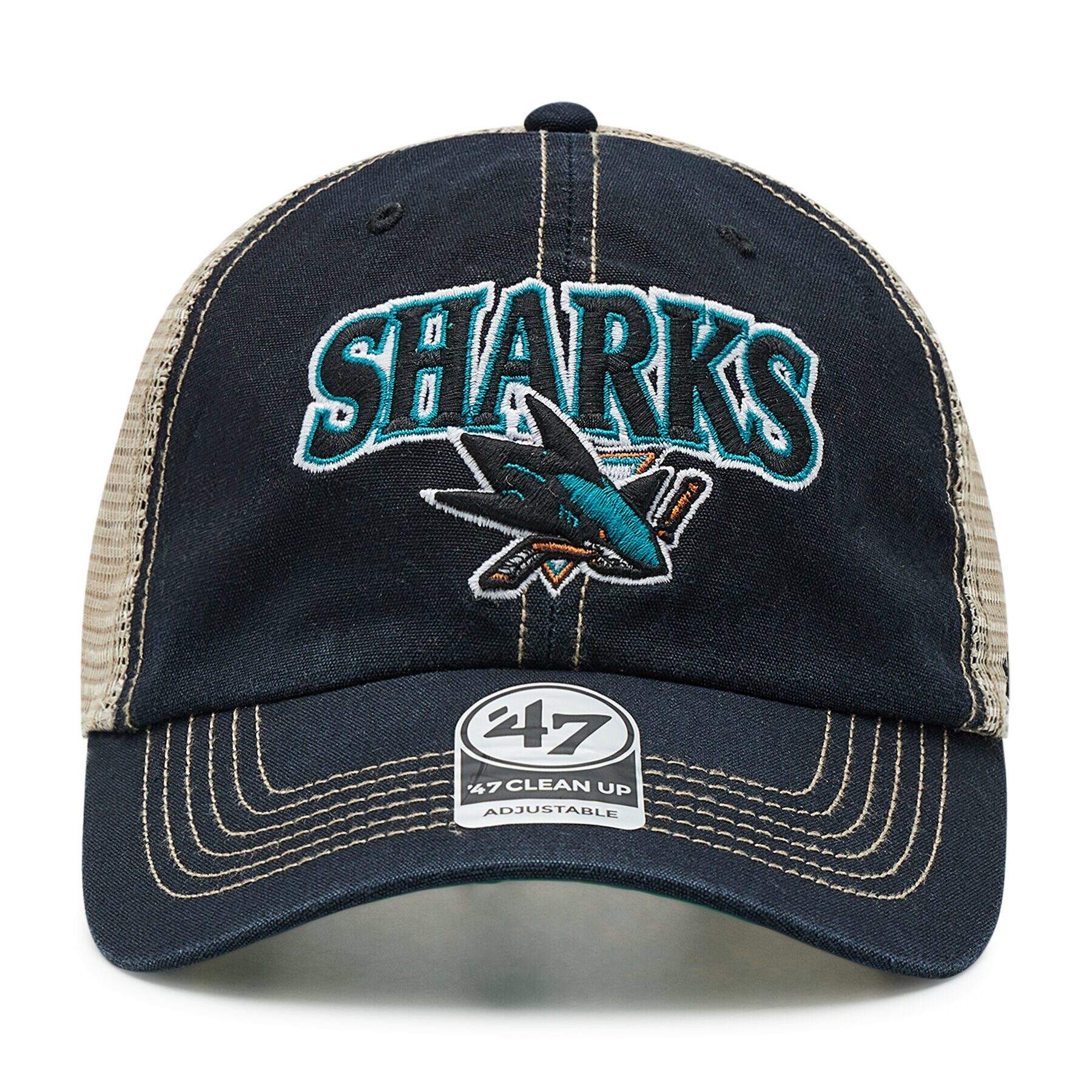 47 Brand Șapcă Nhl San Jose Sharks Trucker H-TSCLA22LAP-VB Negru - Pled.ro