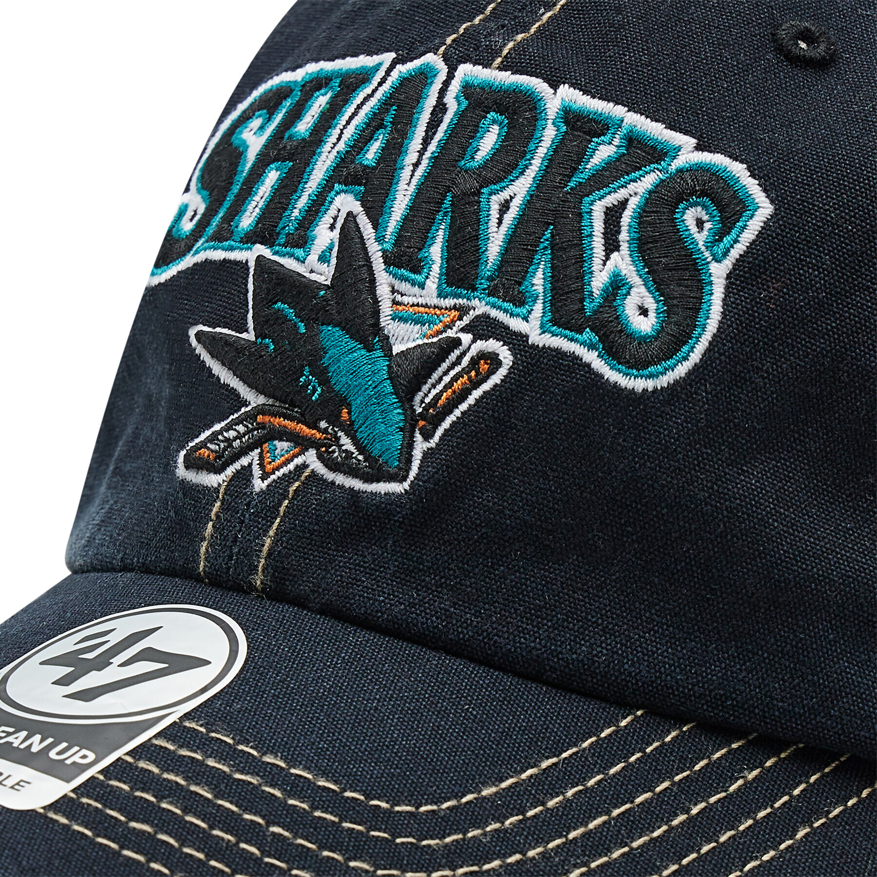 47 Brand Șapcă Nhl San Jose Sharks Trucker H-TSCLA22LAP-VB Negru - Pled.ro