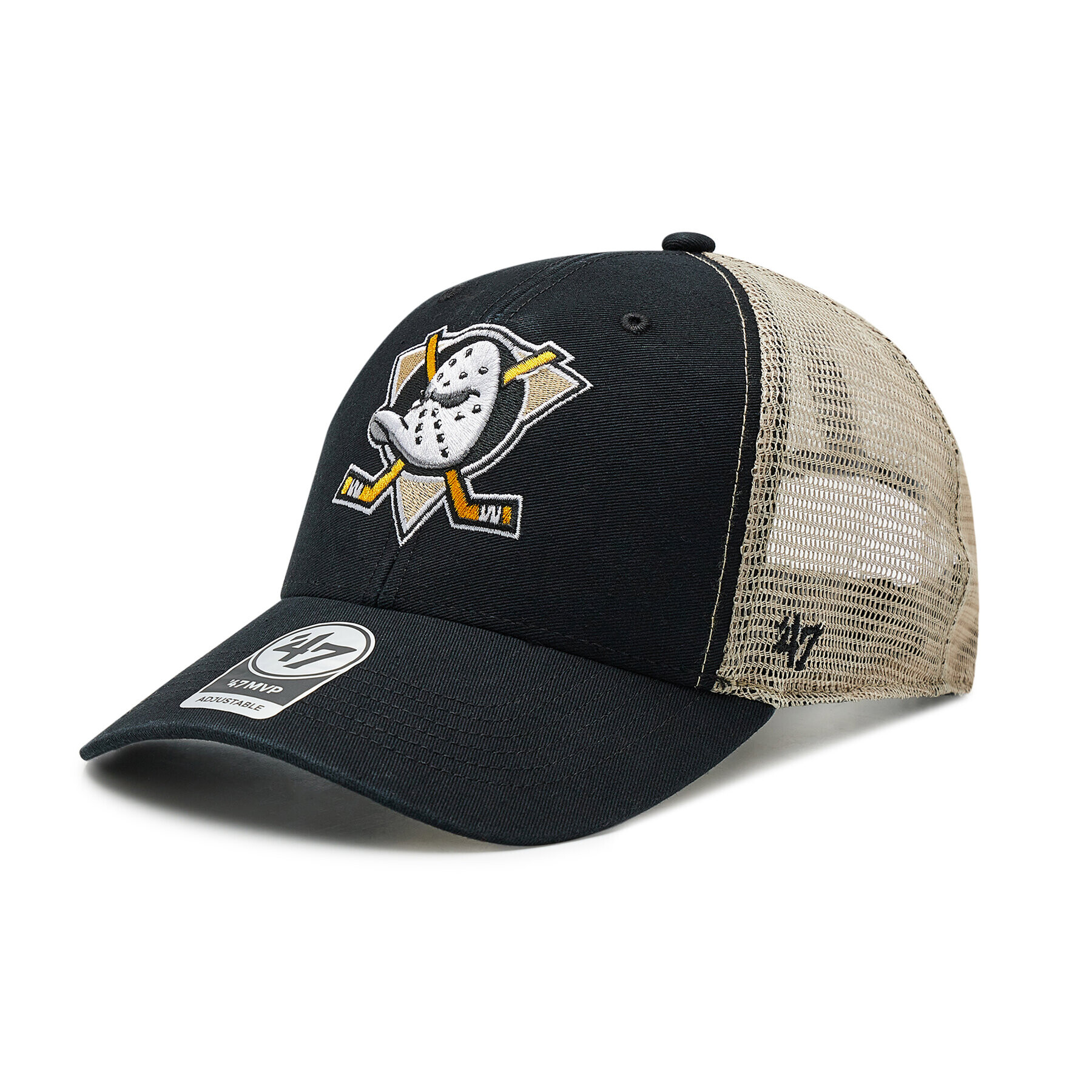 47 Brand Șapcă Nhl Anaheim Ducks H-FLGSW25GWP-BKA Negru - Pled.ro