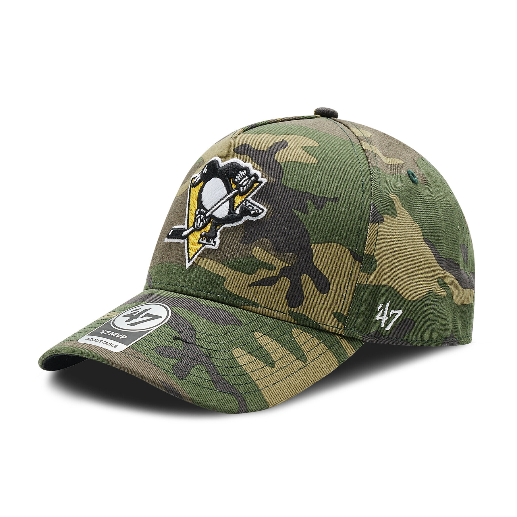 47 Brand Șapcă Nhl Pittsburgh Penguins Grove H-GRVSP15CNP-CMA Verde - Pled.ro