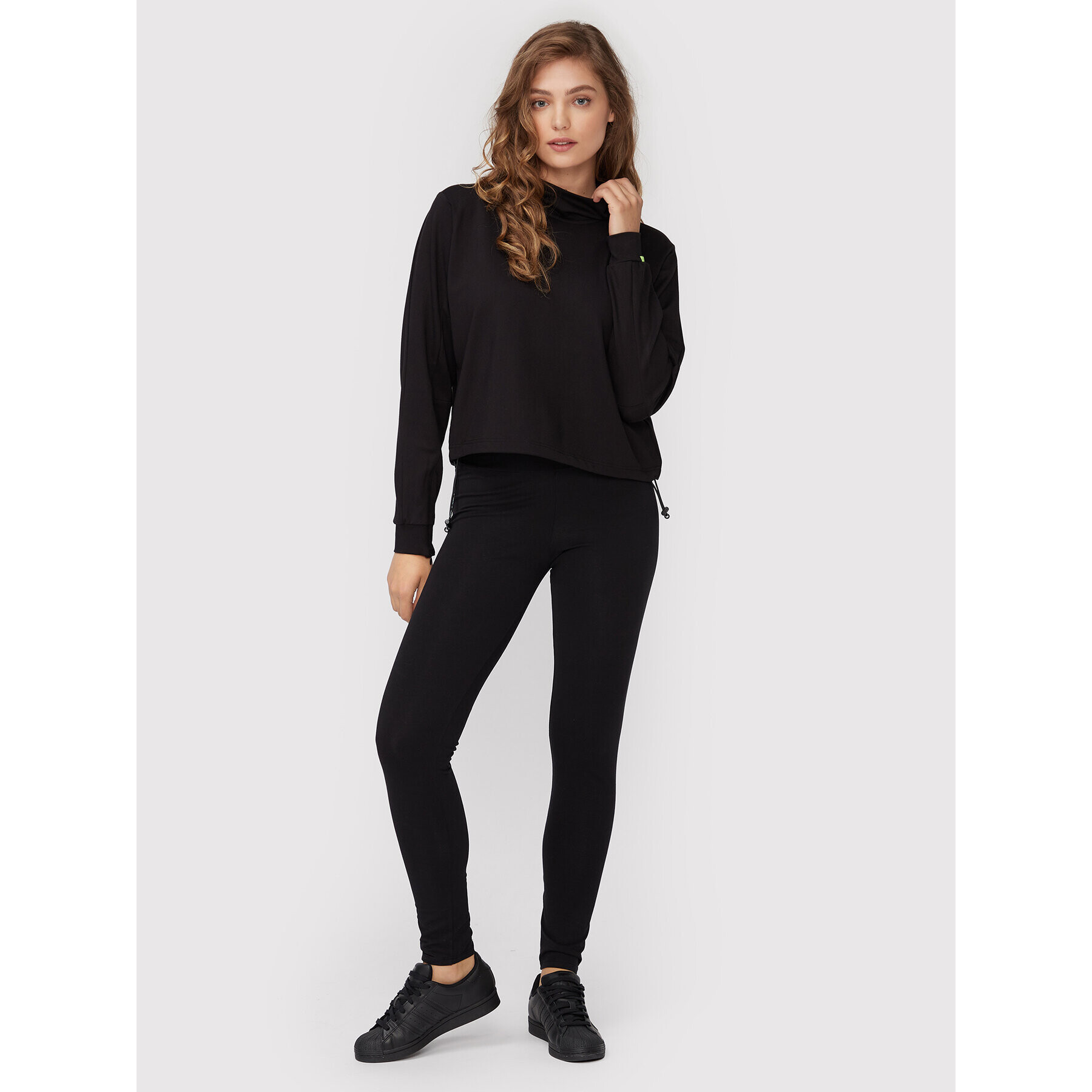 4F Bluză H4Z22-BLD021 Negru Relaxed Fit - Pled.ro