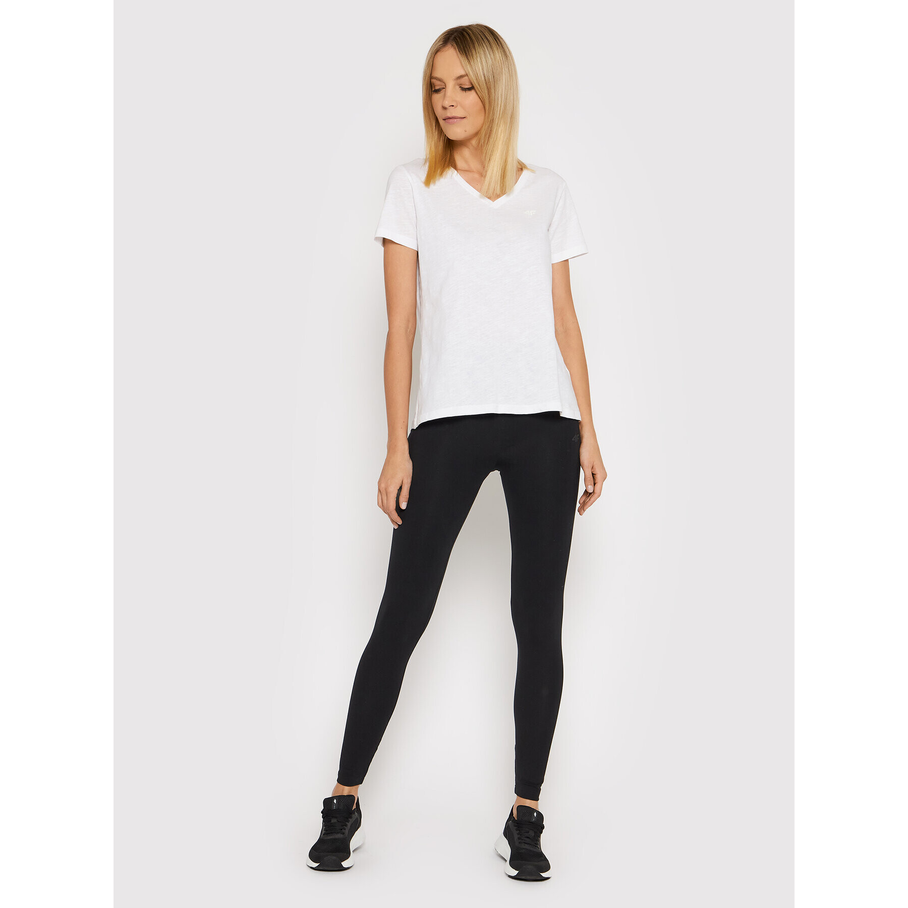 4F Colanți NOSH4-LEG350 Negru Slim Fit - Pled.ro